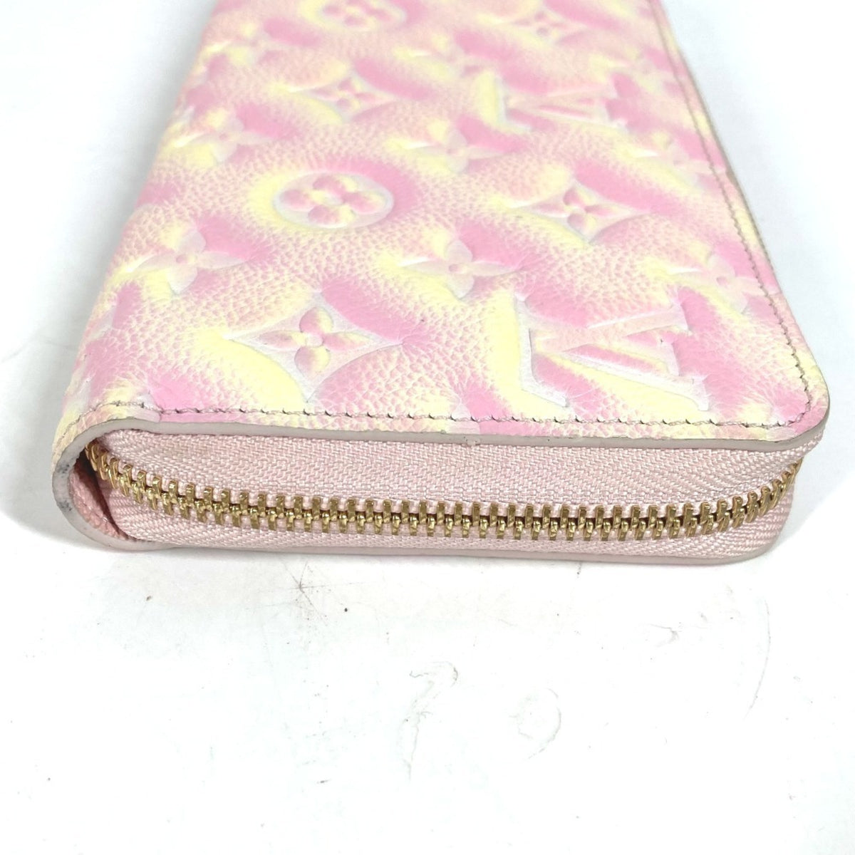 Louis Vuitton Monogram Empreinte Pink Monogram Empreinte Long Wallet (Bi-Fold) (Pre-Owned)