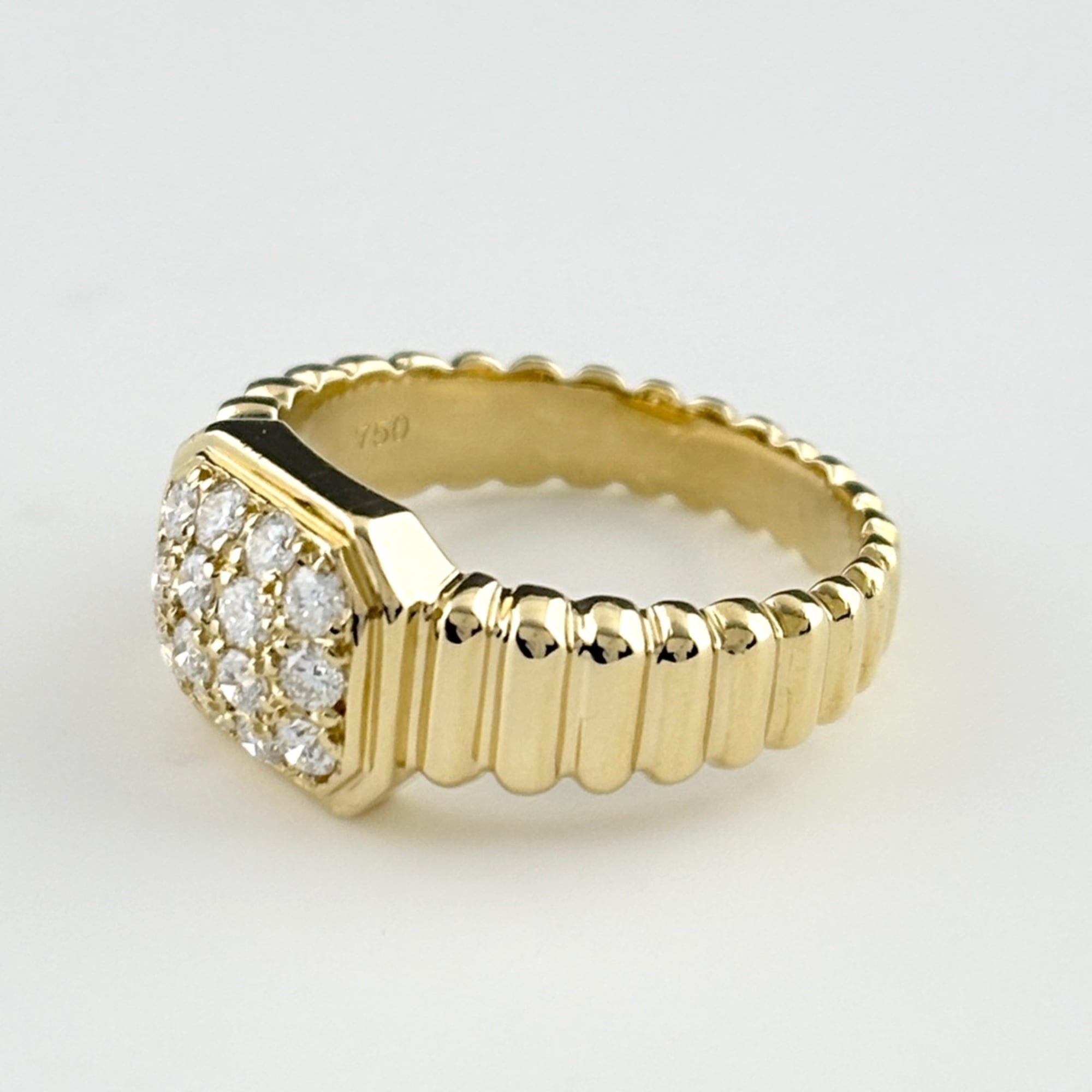 Christian Dior Yellow Gold (18K) Band Ring (Pre-Owned)