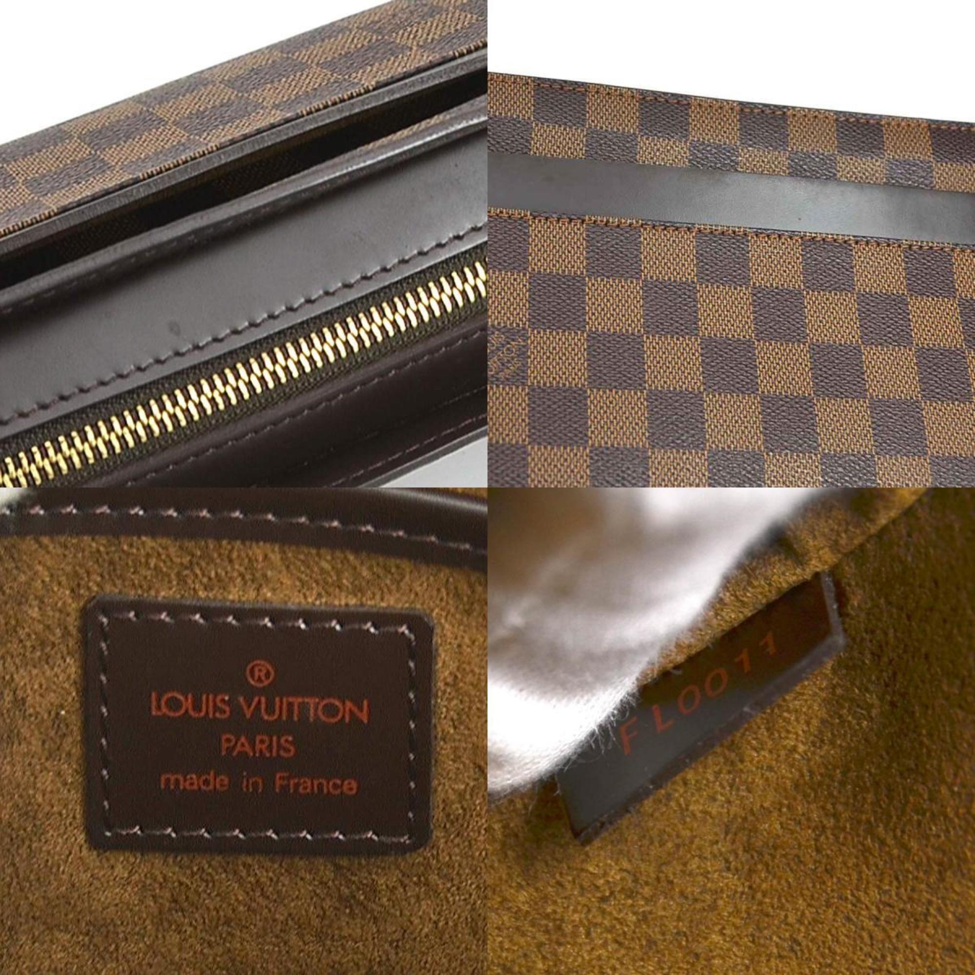 Louis Vuitton Damier Canvas Ebene Galle Damier Canvas Clutch Bag (Pre-Owned)