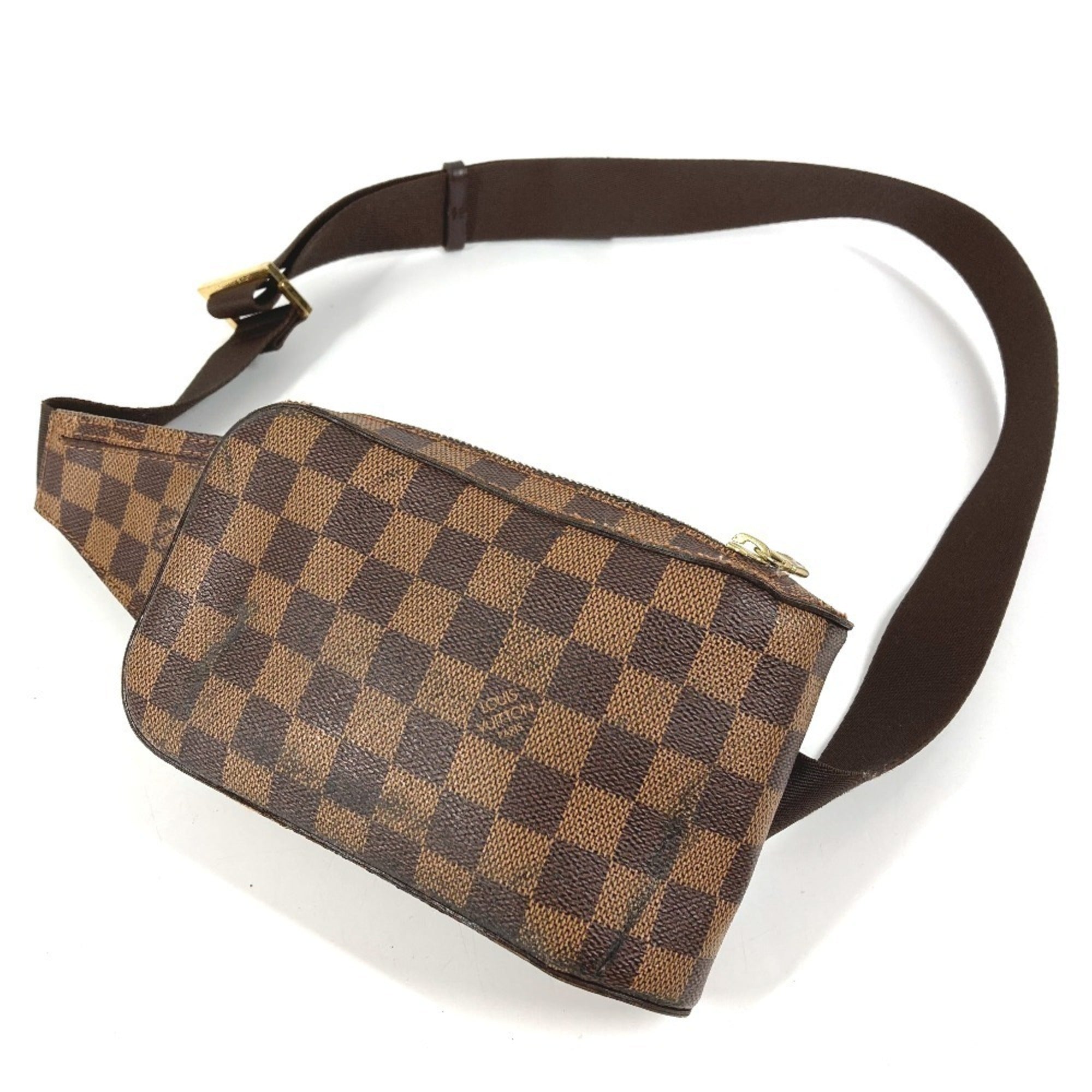 Louis Vuitton Brown Damier Canvas Ebene Damier Canvas Fanny Pack Shoulder Bag (Pre-Owned)