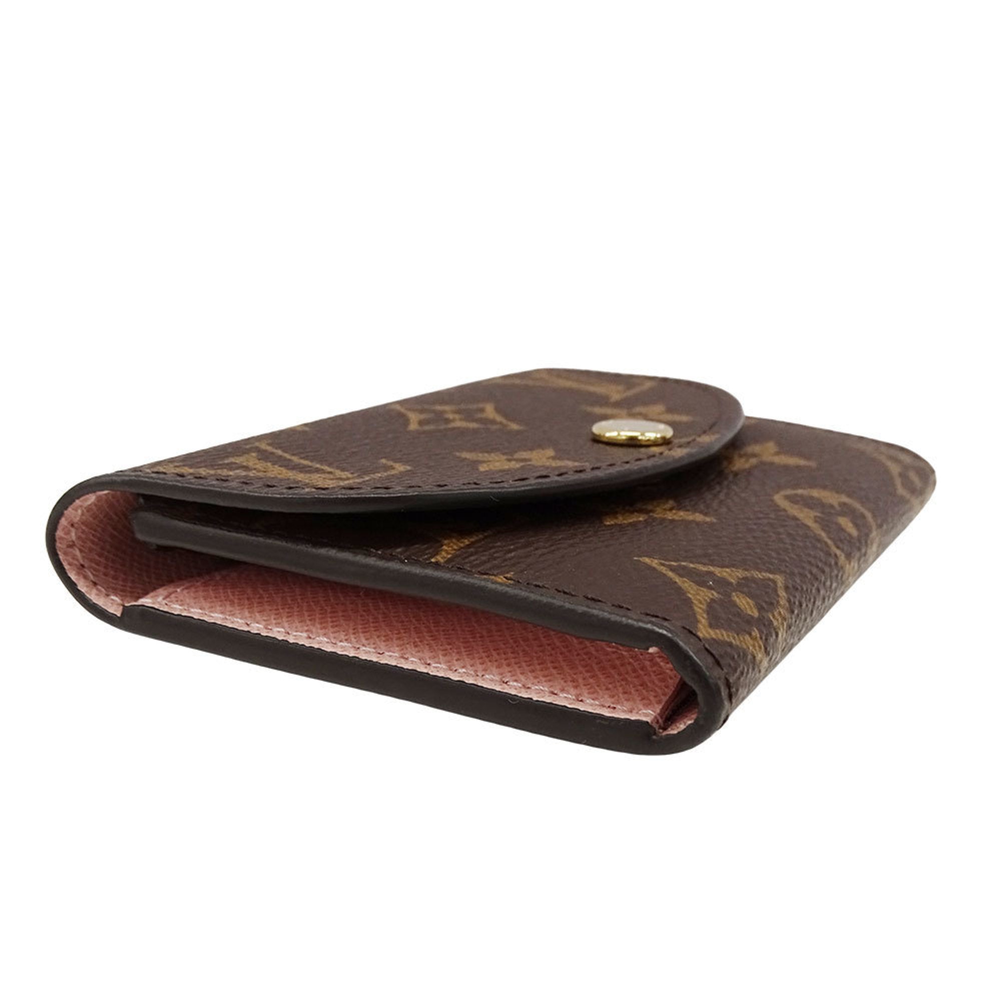 Louis Vuitton Rose Ballerine Monogram Coin Purse/Coin Case (Pre-Owned)