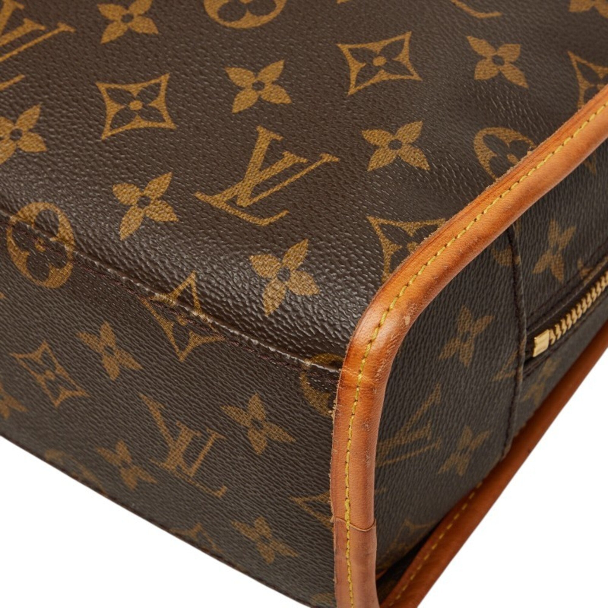 Louis Vuitton Brown Monogram Pvc Leather Briefcase (Pre-Owned)