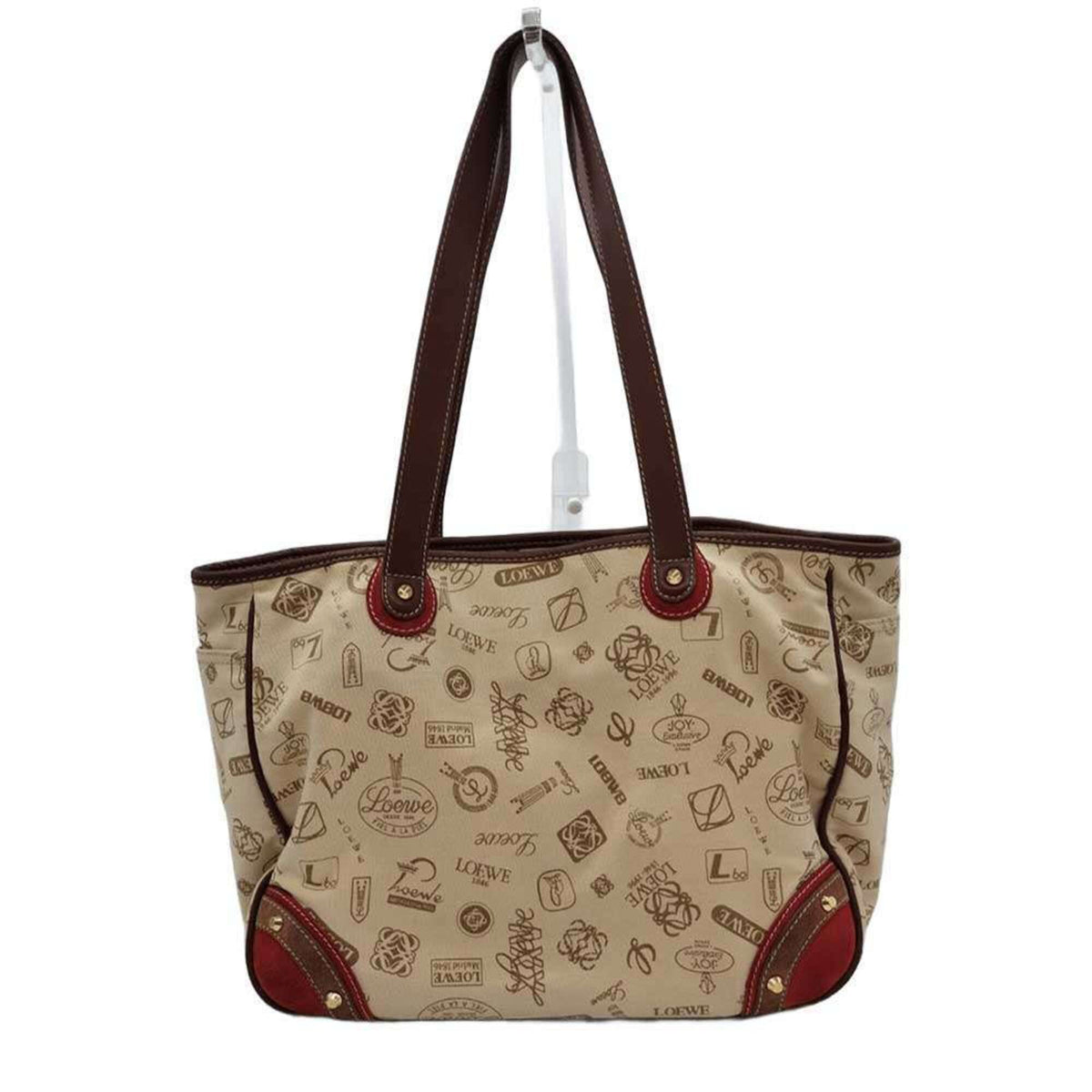 Loewe Beige Canvas Tote Bag (Pre-Owned)