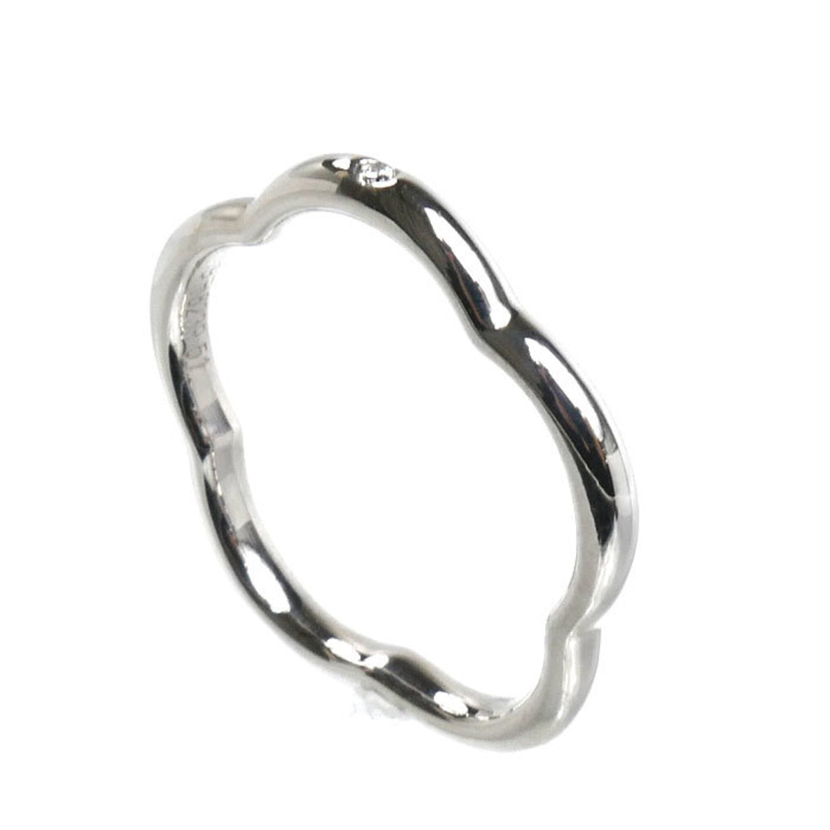 Chanel White Gold (18K) Band Ring (Pre-Owned)