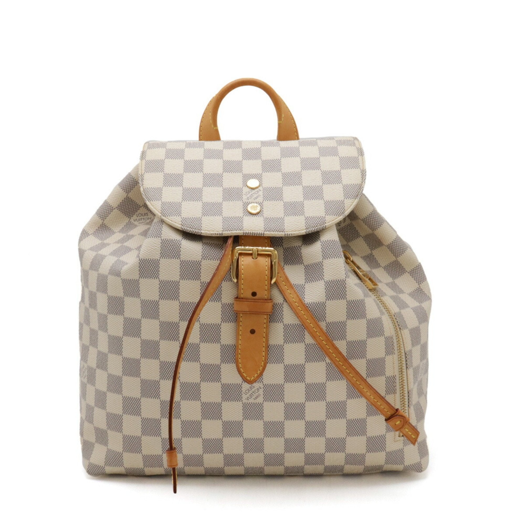Louis Vuitton Damier Azur Damier Azur Backpack Shoulder Bag (Pre-Owned)