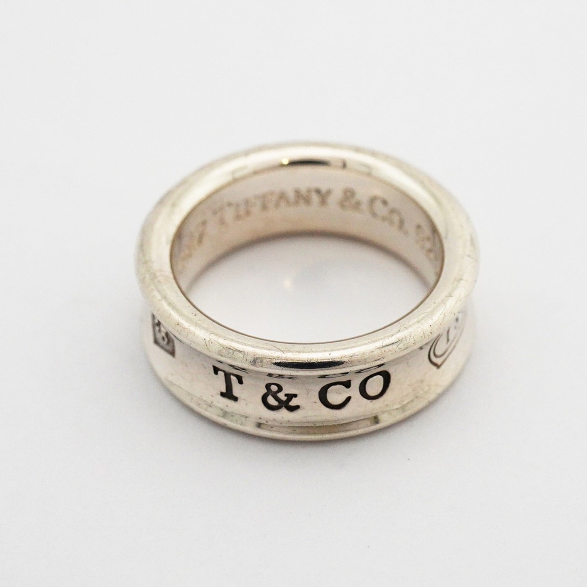Tiffany Silver 925 Band Ring (Pre-Owned)
