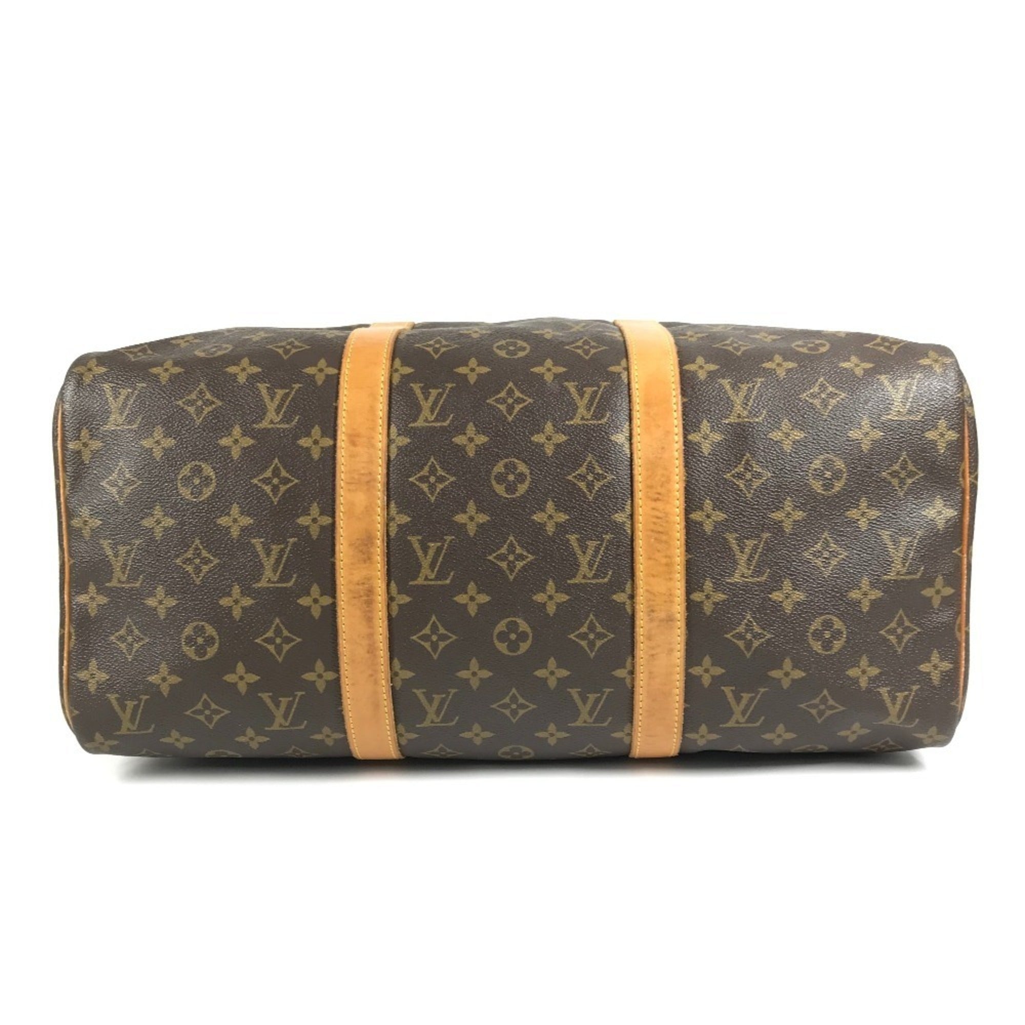 Louis Vuitton Brown Monogram Canvas Boston Bag Handbag (Pre-Owned)