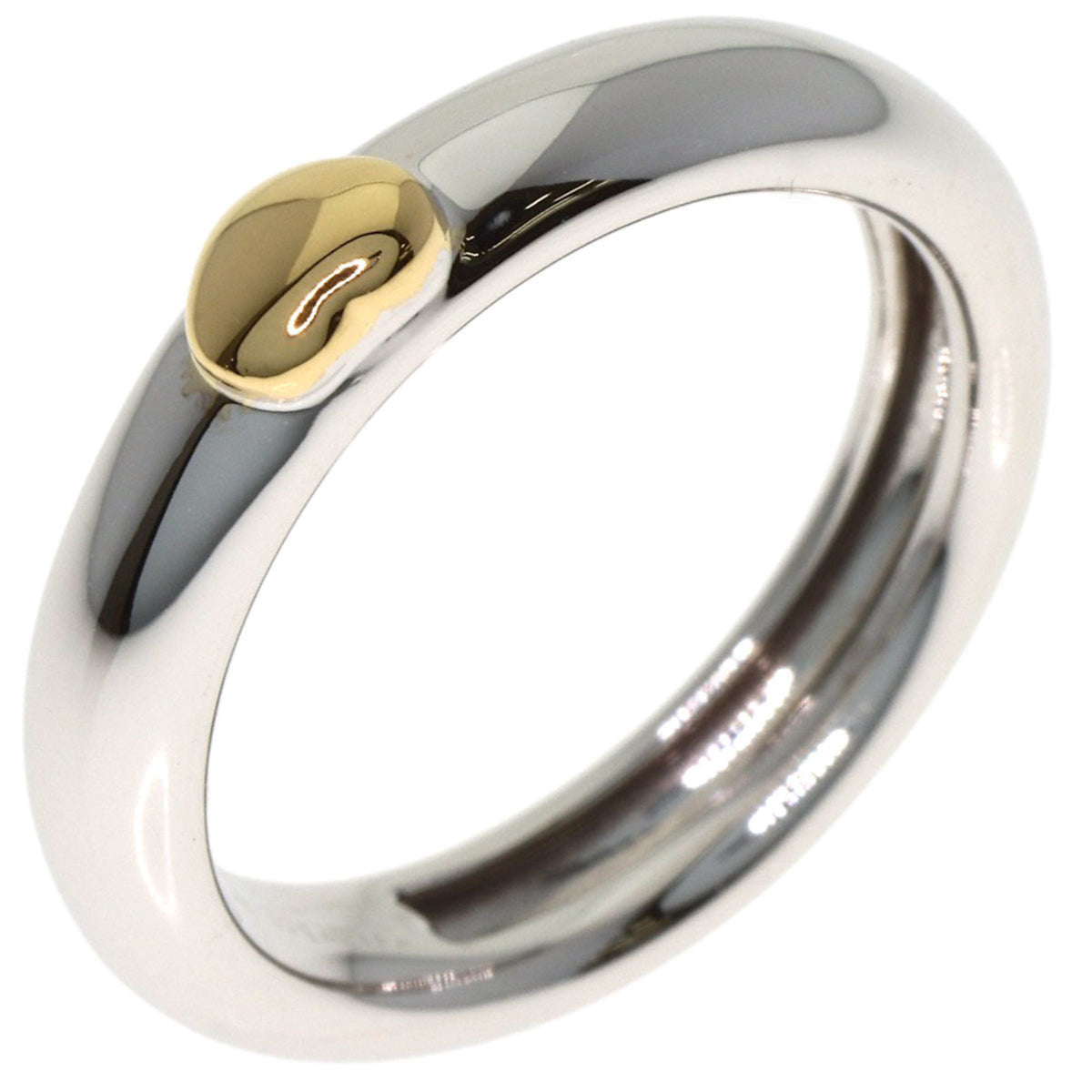 Tiffany Yellow Gold (18K) White Gold (18K) Band Ring (Pre-Owned)
