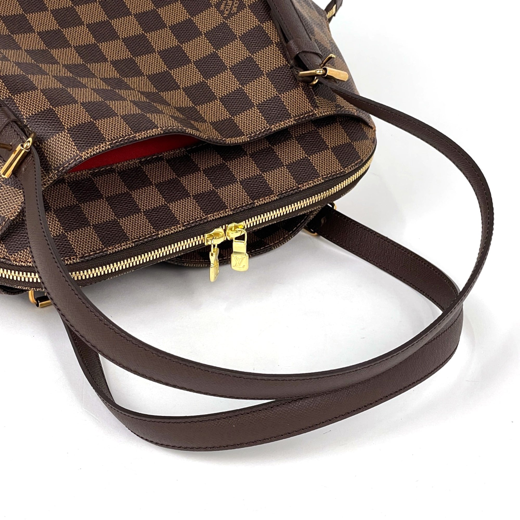 Louis Vuitton Brown Damier Canvas Damier Canvas Handbag (Pre-Owned)