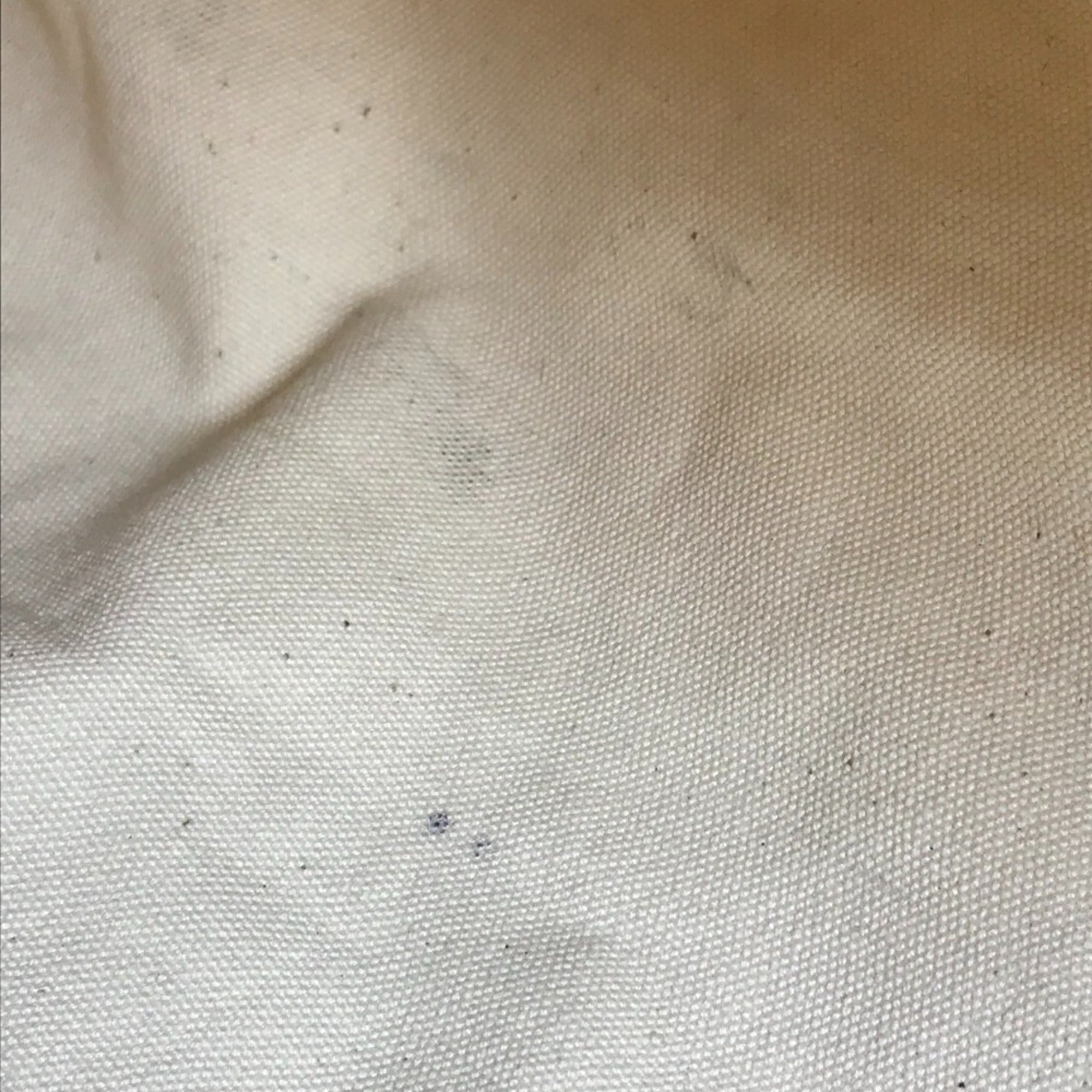 Hermes White Cotton Shoulder Bag (Pre-Owned)