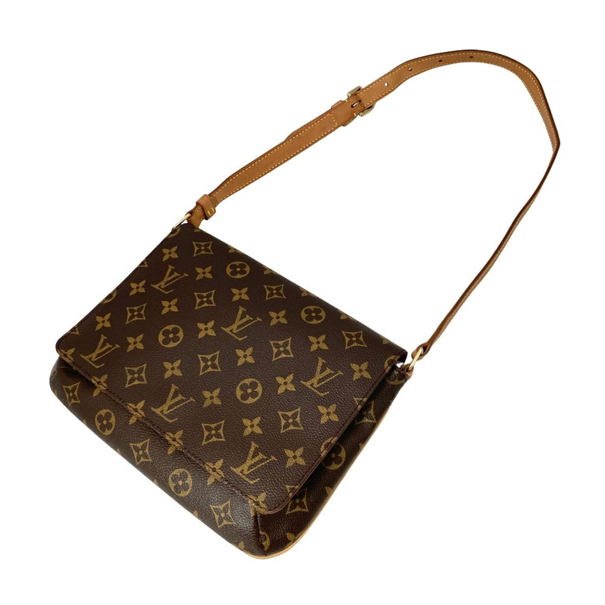 Louis Vuitton Brown Monogram Shoulder Bag (Pre-Owned)