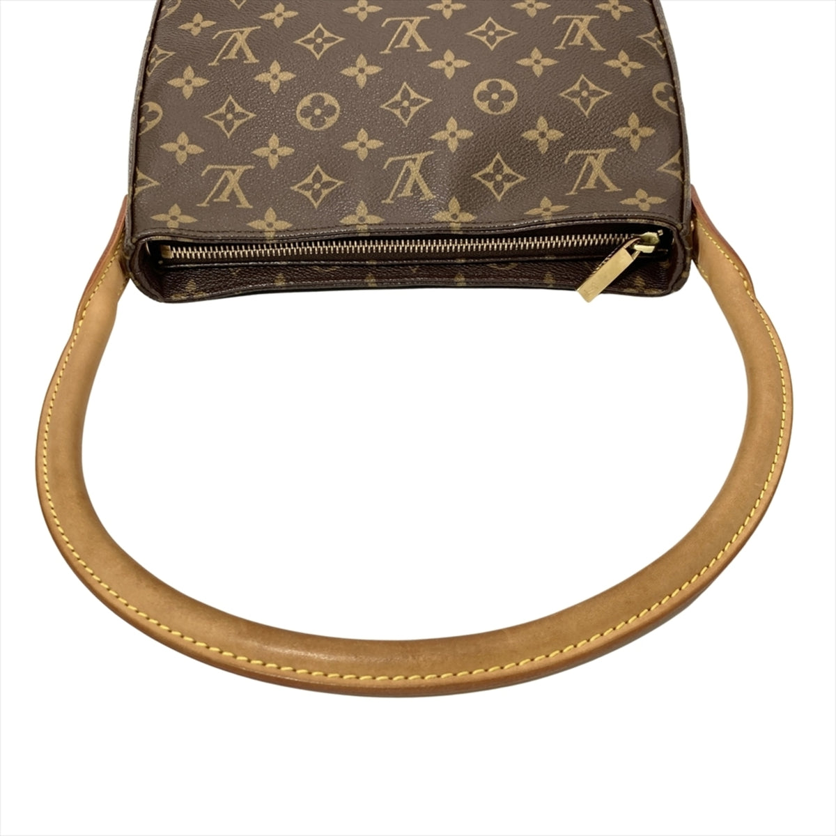Louis Vuitton Brown Monogram Canvas Shoulder Bag (Pre-Owned)