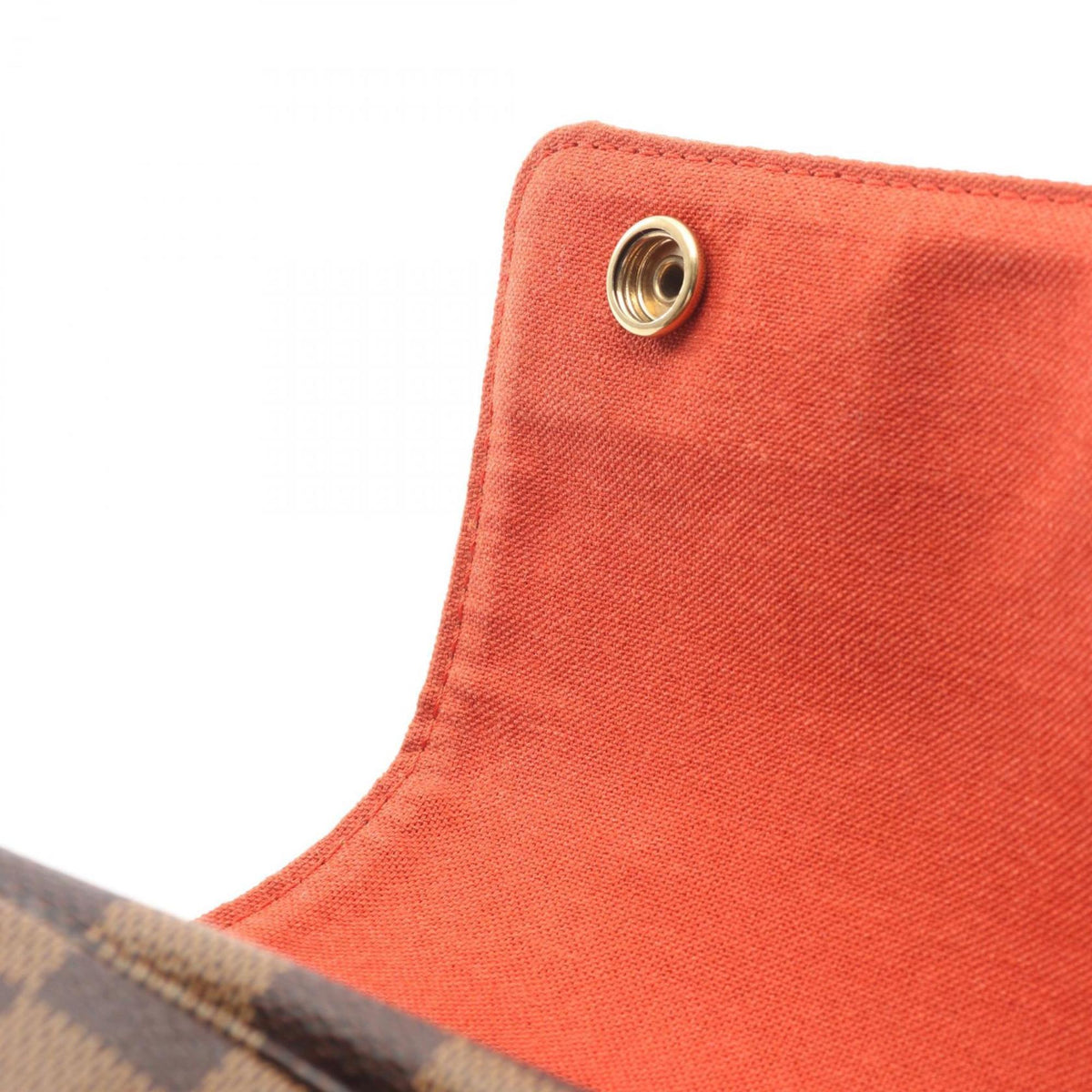 Louis Vuitton Brown Coated Canvas Damier Canvas Pvc Leather Handbag Shoulder Bag (Pre-Owned)