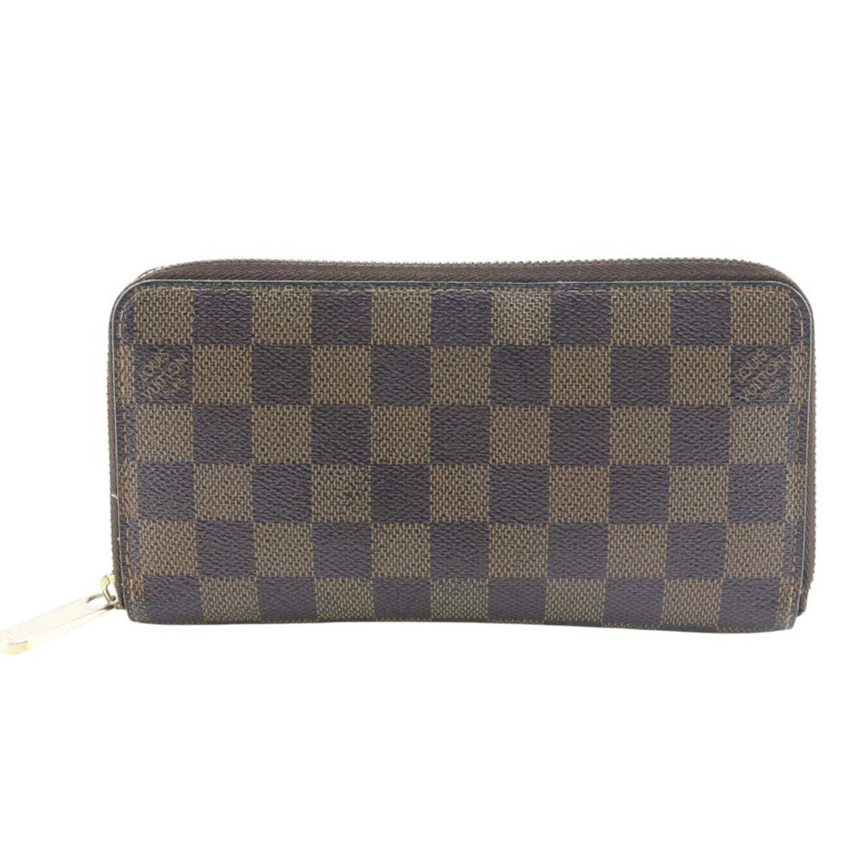 Louis Vuitton Damier Brown Damier Canvas Long Wallet (Bi-Fold) (Pre-Owned)