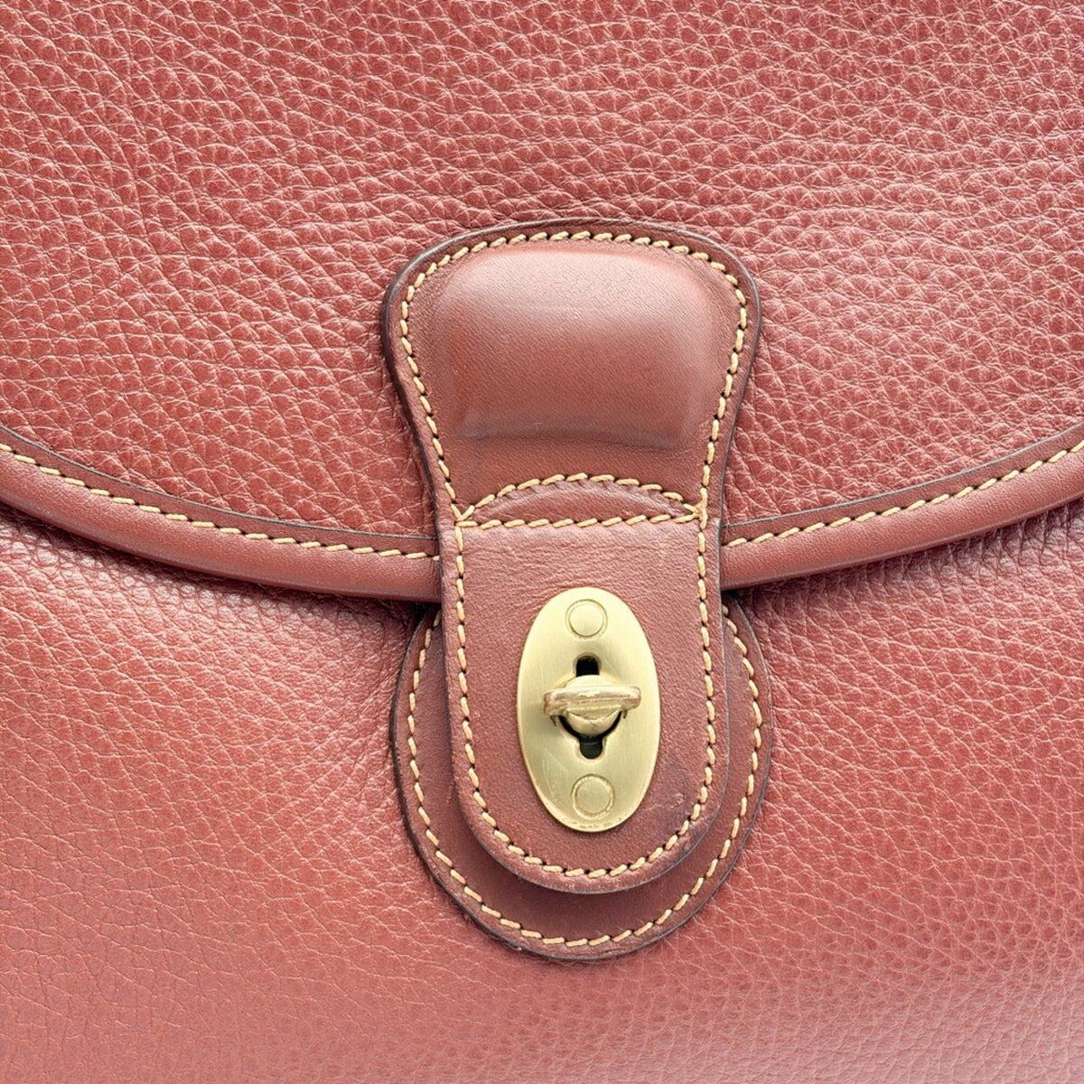 Coach Brown Leather Handbag (Pre-Owned)