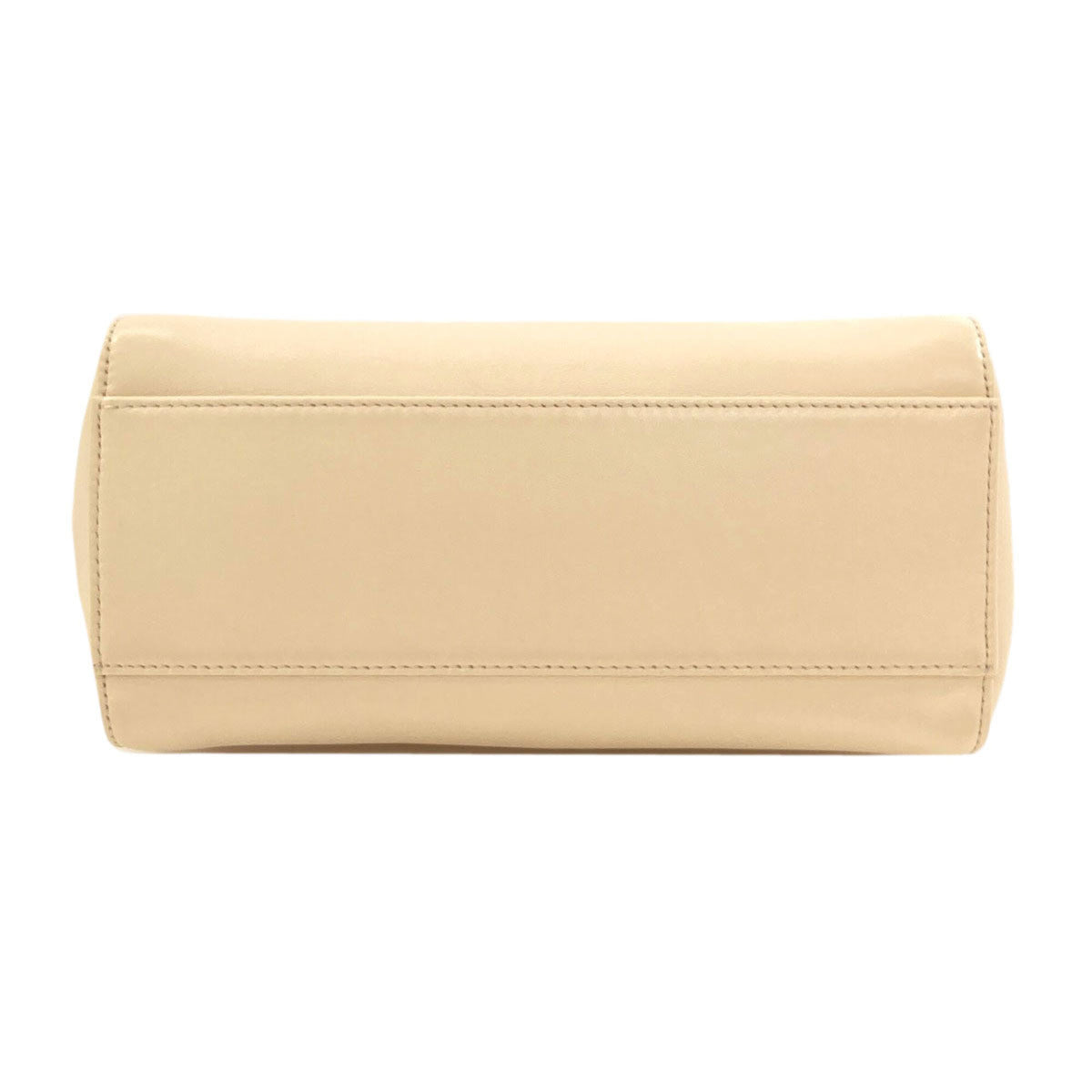 Fendi White Leather Handbag (Pre-Owned)