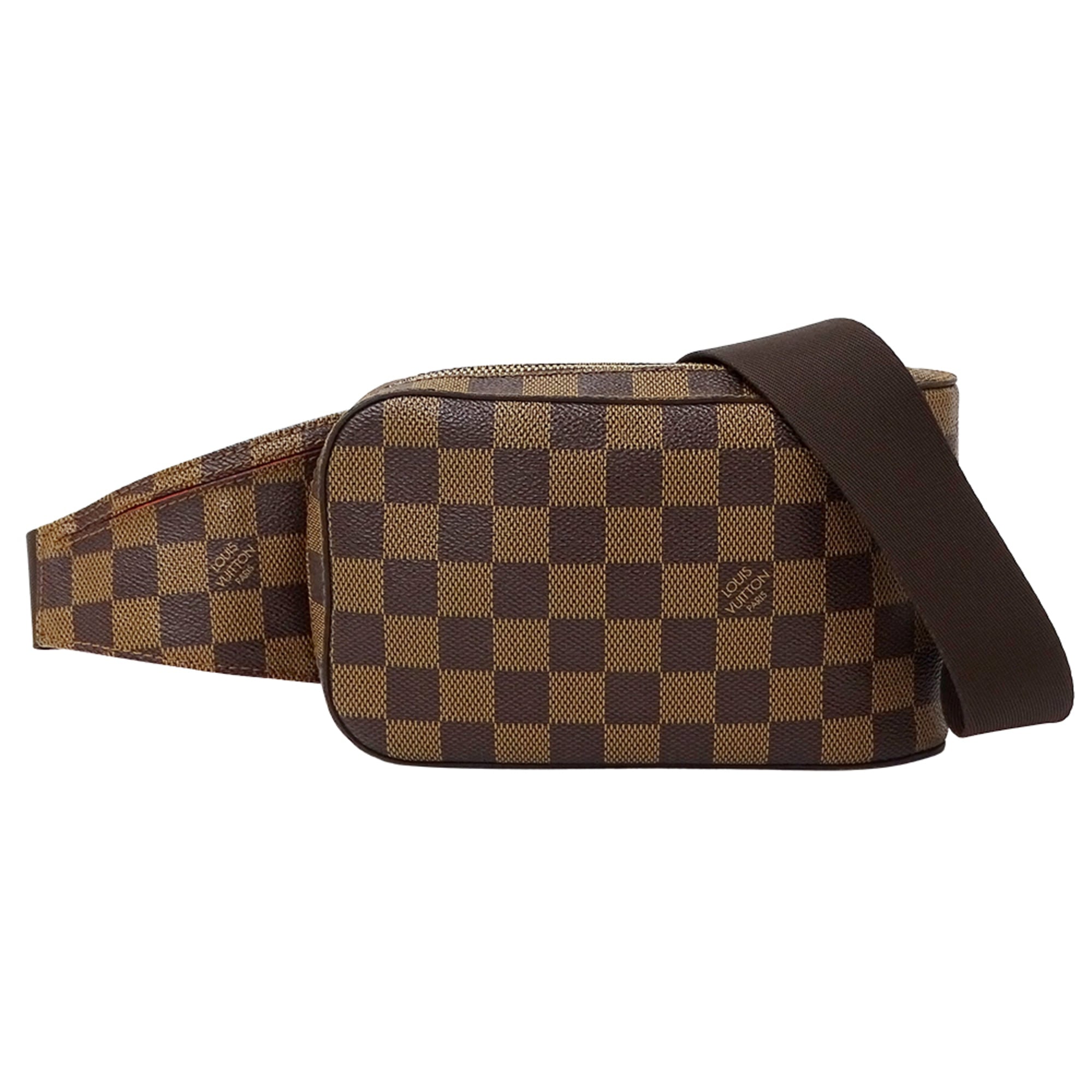 Louis Vuitton Damier Damier Canvas Ebene Damier Canvas Handbag Sling Bag (Pre-Owned)