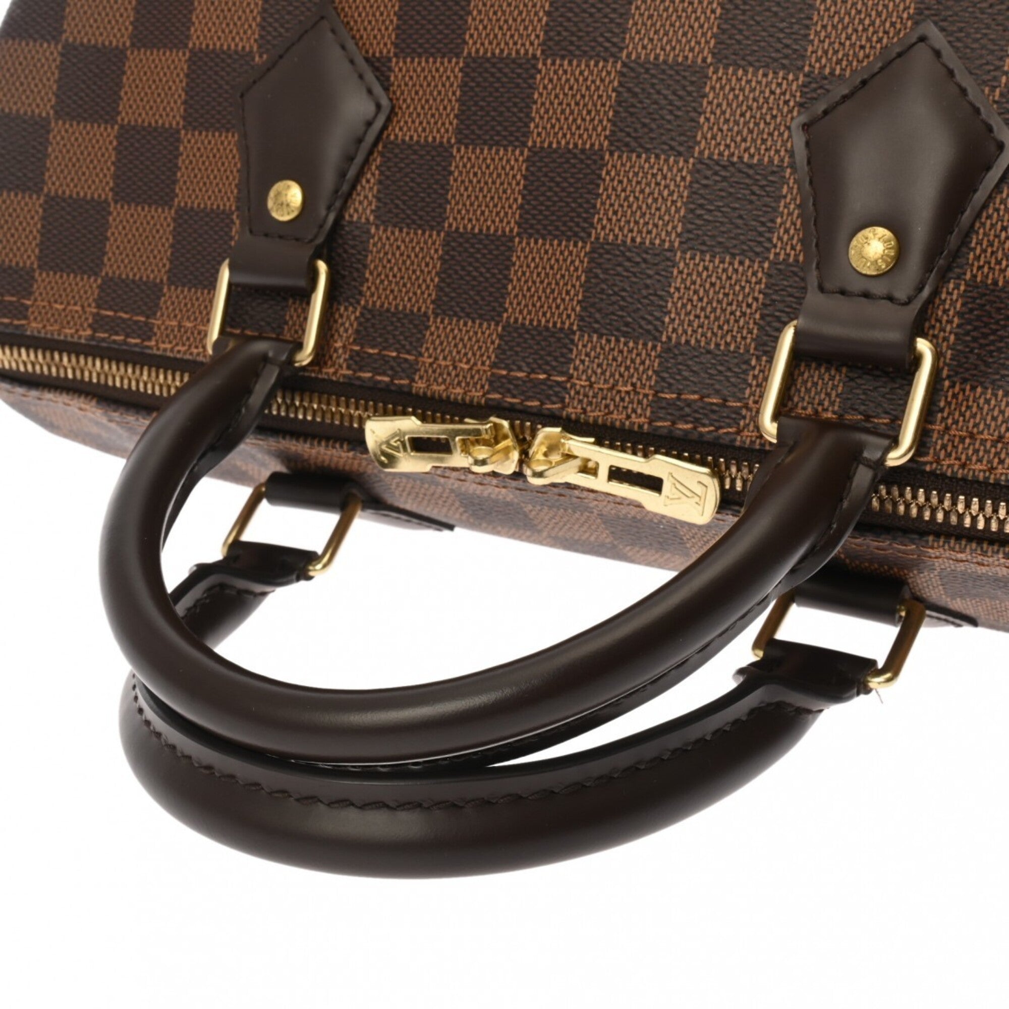 Louis Vuitton Brown Ebene Damier Canvas Handbag (Pre-Owned)