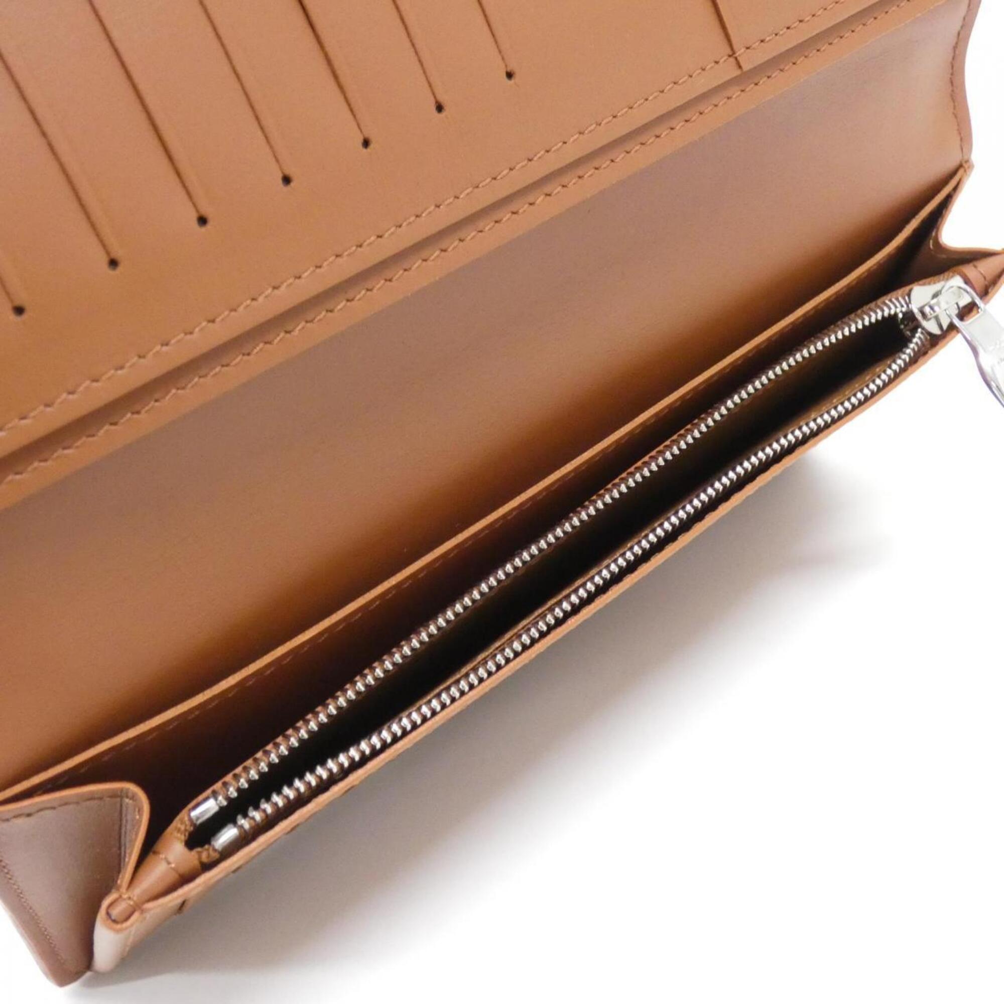 Louis Vuitton Brown Cognac Long Wallet (Bi-Fold) (Pre-Owned)