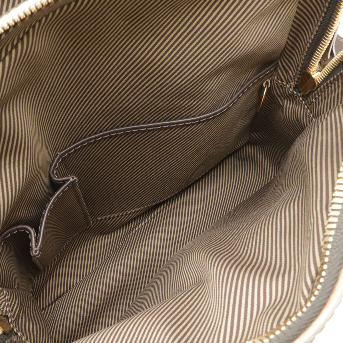 Louis Vuitton Brown Leather Shoulder Bag (Pre-Owned)