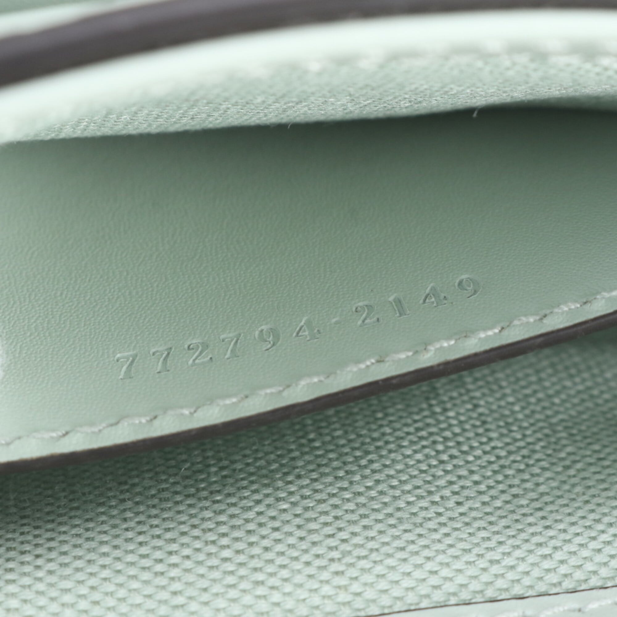 Gucci Emerald Green Leather Shoulder Bag Tote Bag (Pre-Owned)