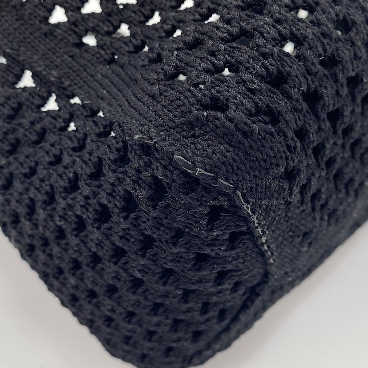 Miu Miu Black Mesh Handbag (Pre-Owned)