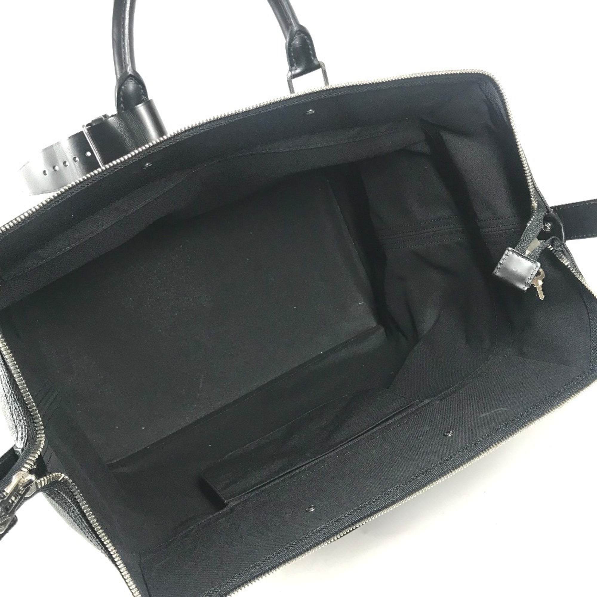 Louis Vuitton Black Damier Graphite Boston Bag Handbag (Pre-Owned)