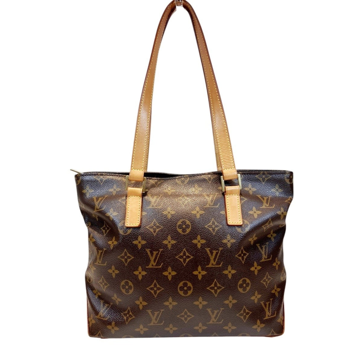 Louis Vuitton Brown Coated Canvas Shoulder Bag (Pre-Owned)