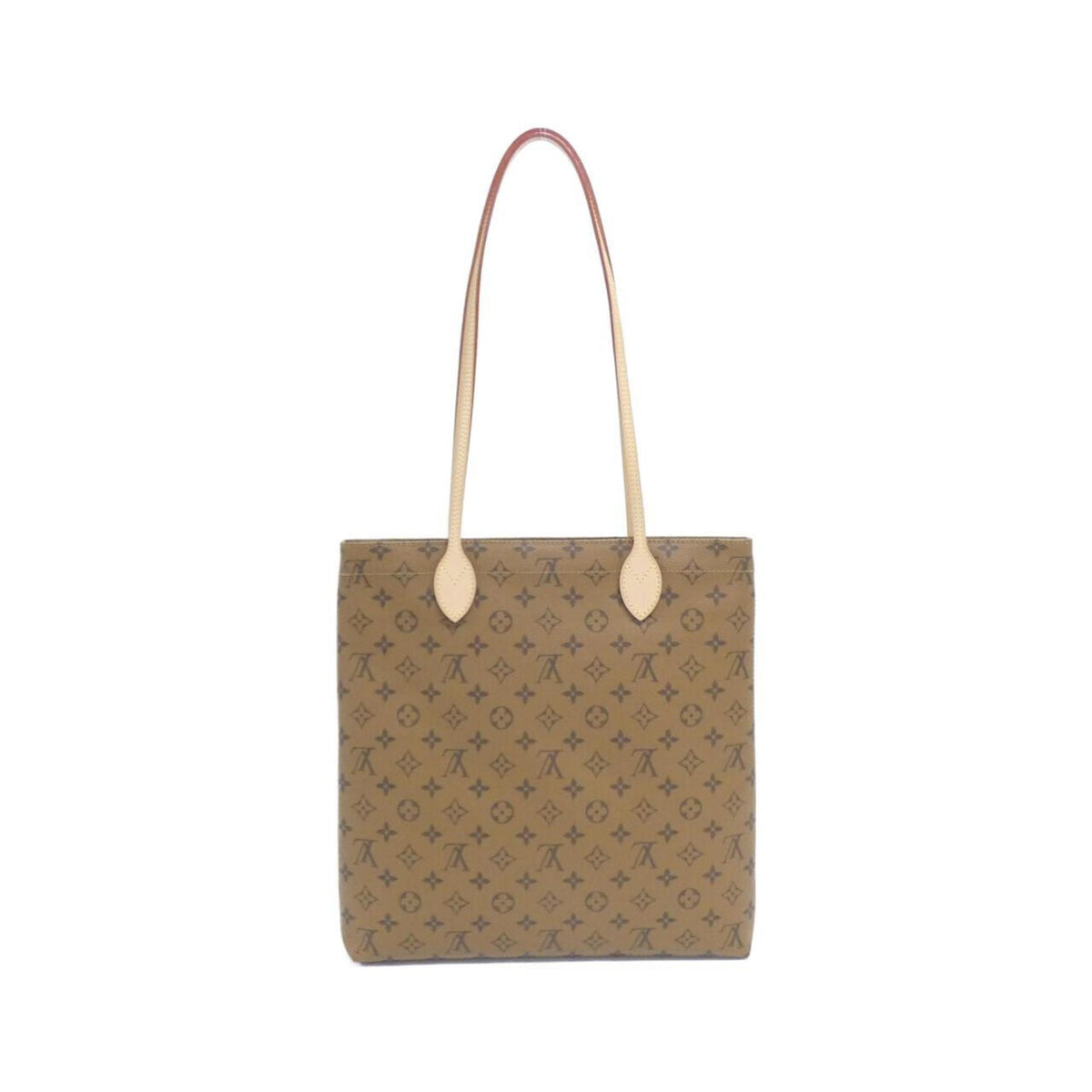 Louis Vuitton Monogram Marron Coated Canvas Handbag (Pre-Owned)