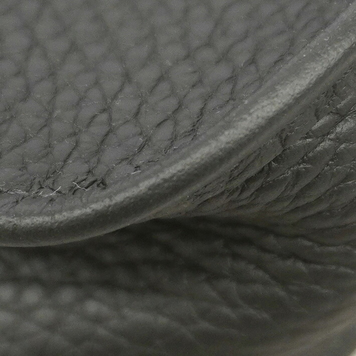 Hermes Black Taurillon Clemence Leather Shoulder Bag (Pre-Owned)