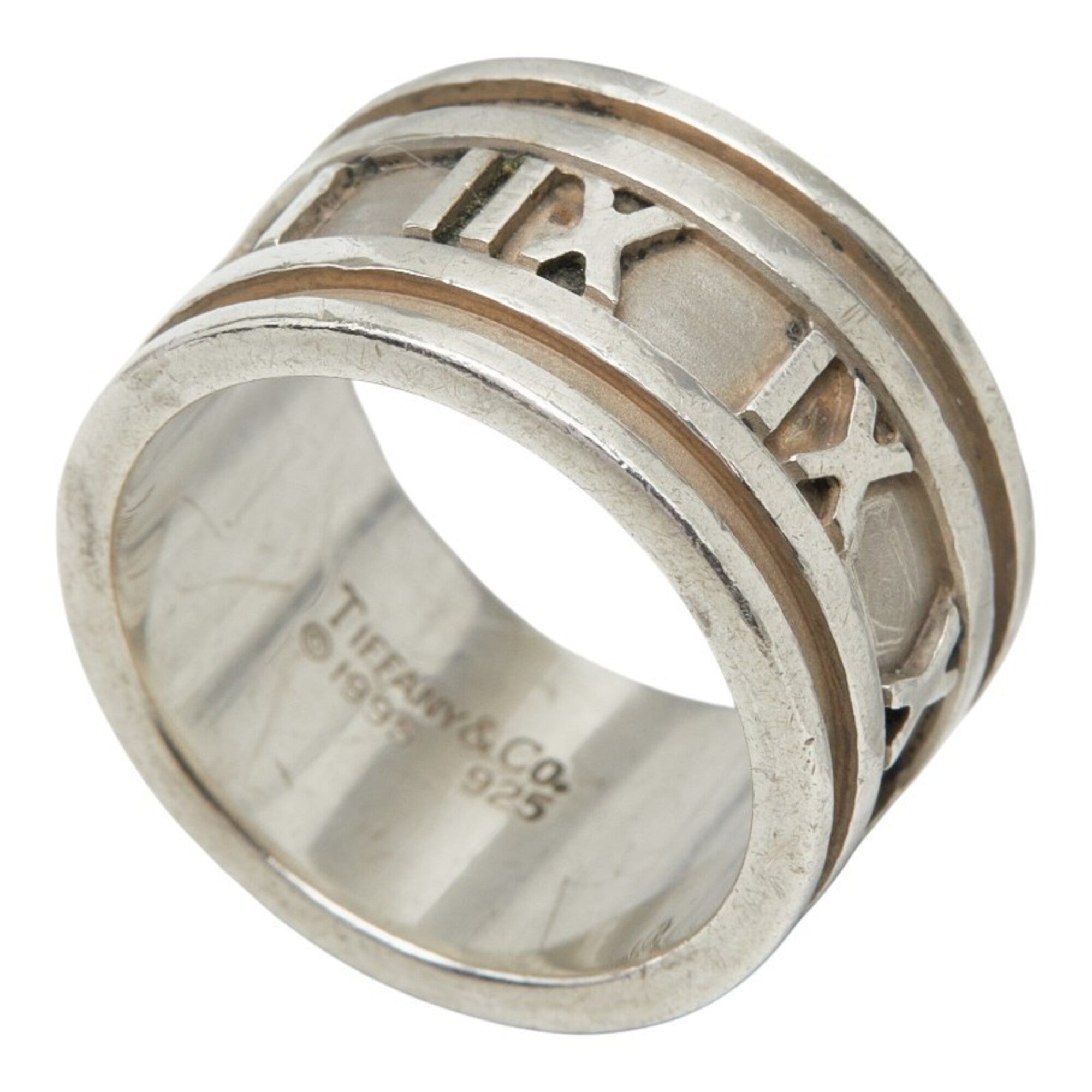 Tiffany Silver 925 Band Ring (Pre-Owned)