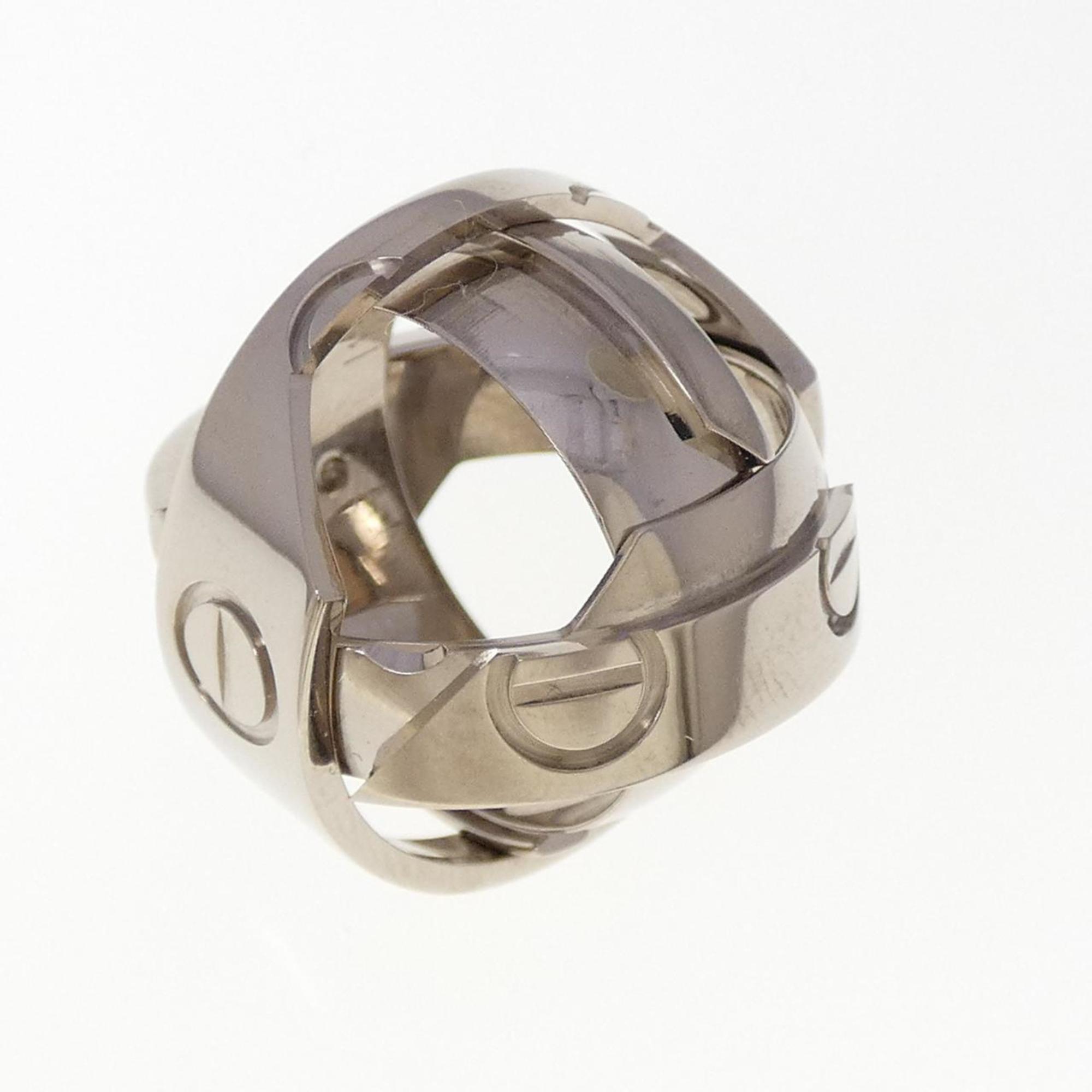 Cartier White Gold White Gold (18K) Band Ring (Pre-Owned)