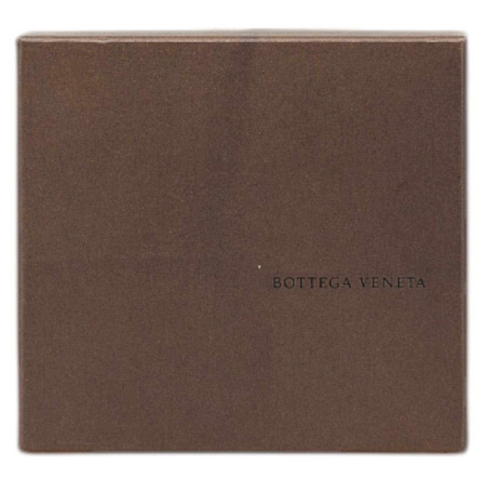 Bottega Veneta Black Leather Coin Purse/Coin Case (Pre-Owned)