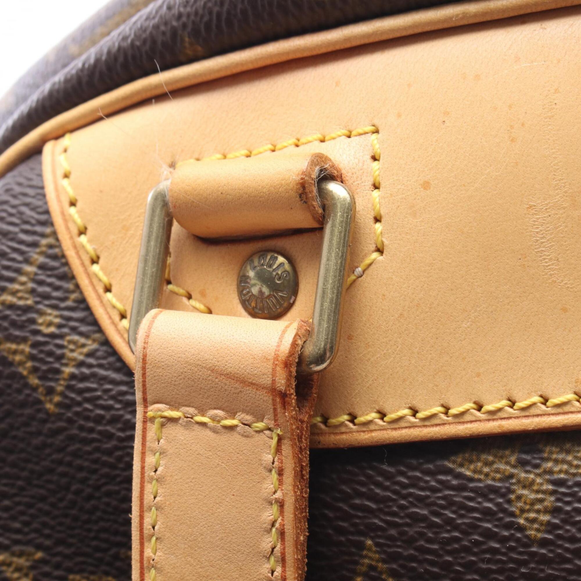 Louis Vuitton Brown Coated Canvas Pvc Leather Monogram Handbag (Pre-Owned)