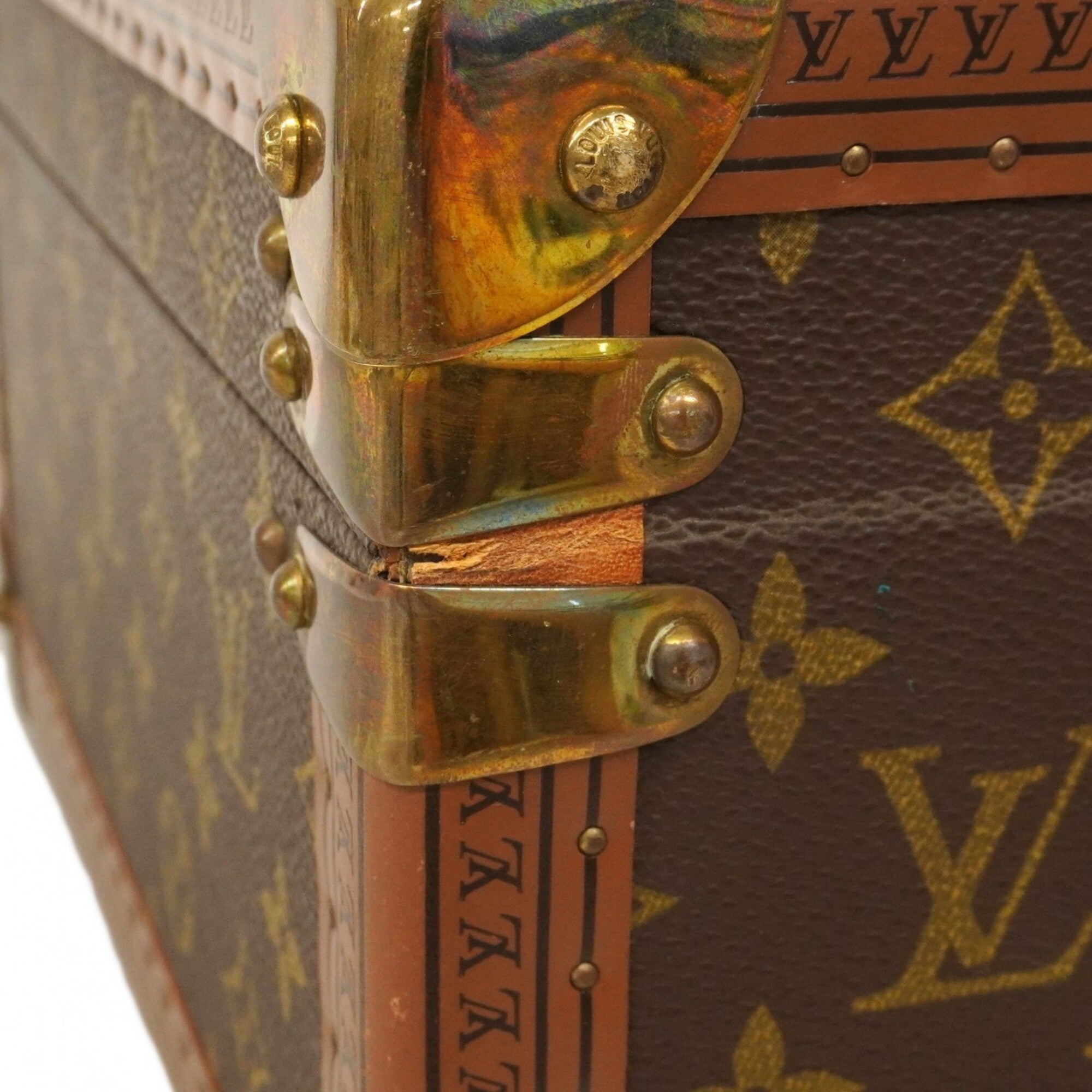 Louis Vuitton Brown Attaché Case (Pre-Owned)