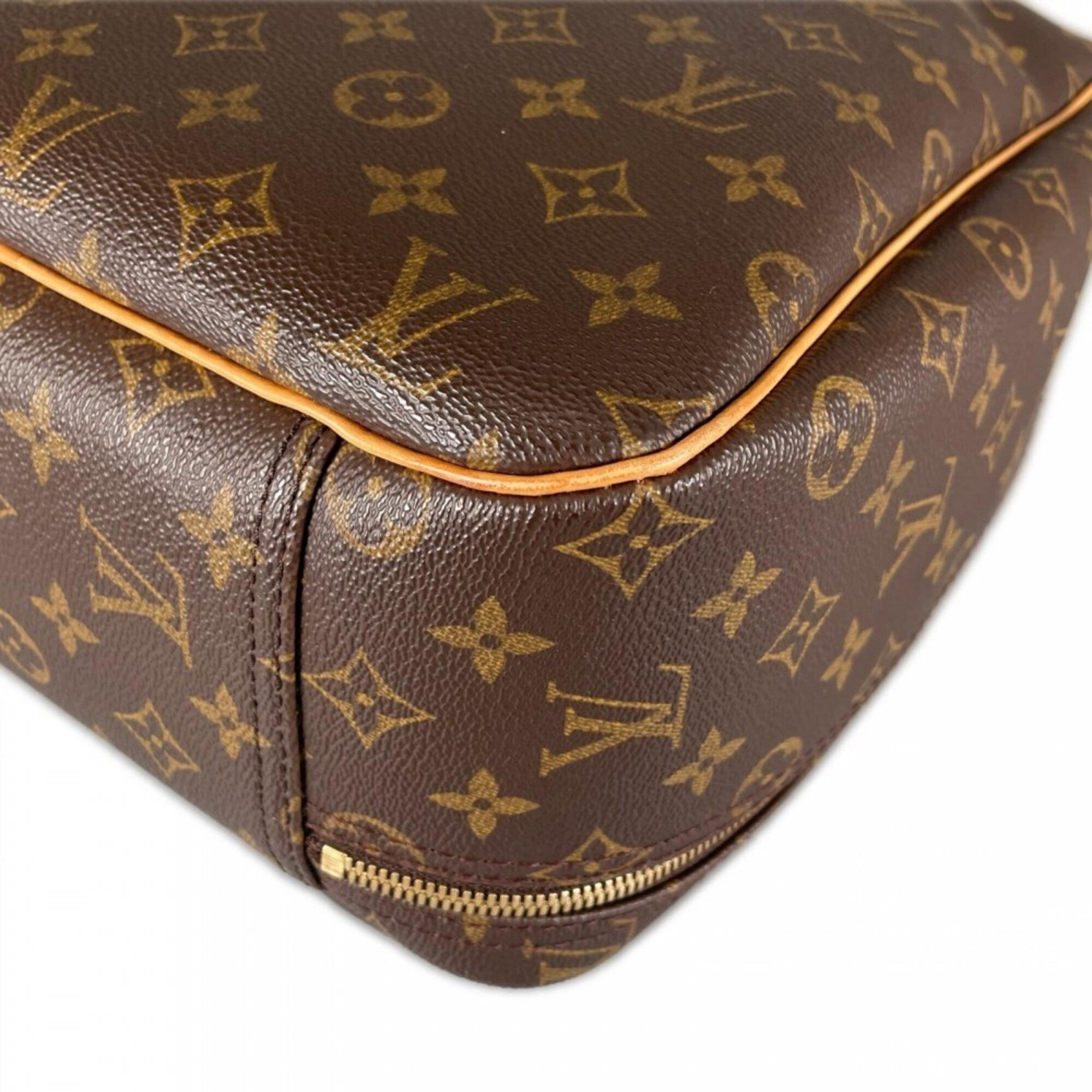 Louis Vuitton Brown Monogram White Monogram Handbag (Pre-Owned)