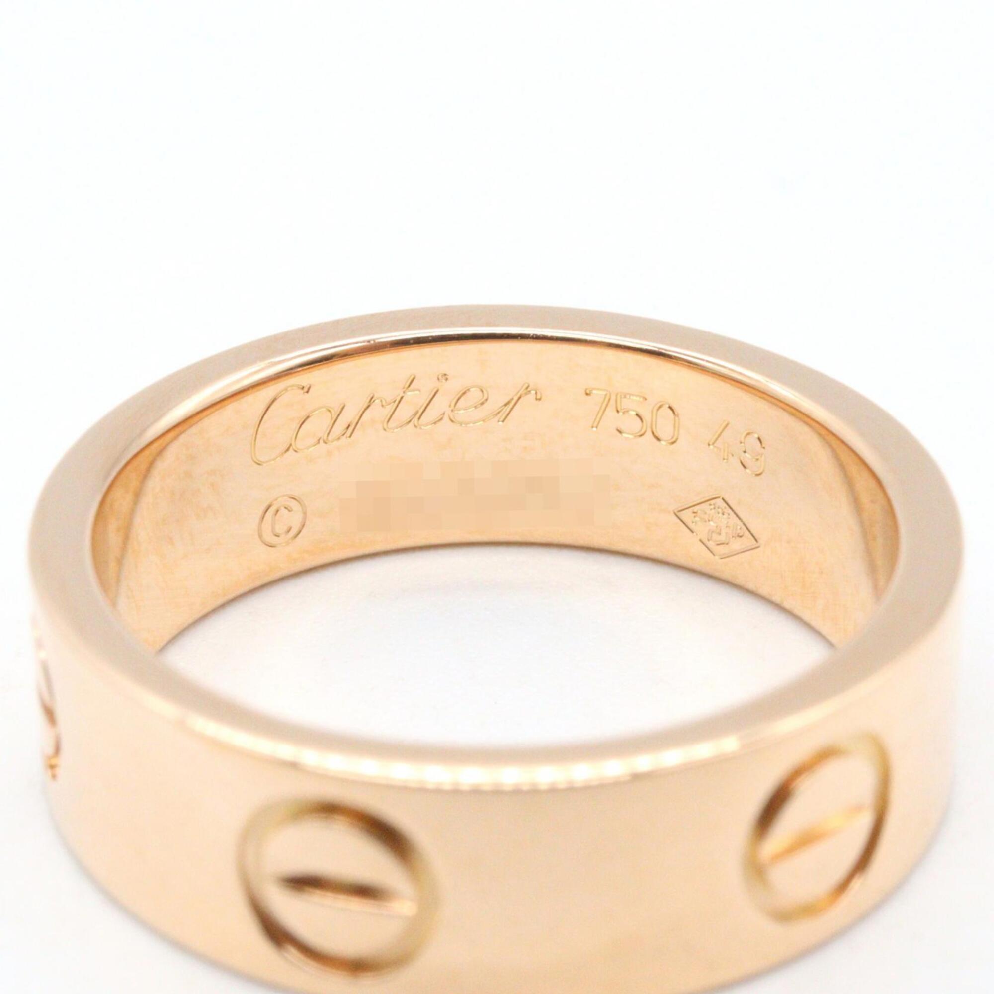 Cartier Love Pink Band Ring (Pre-Owned)
