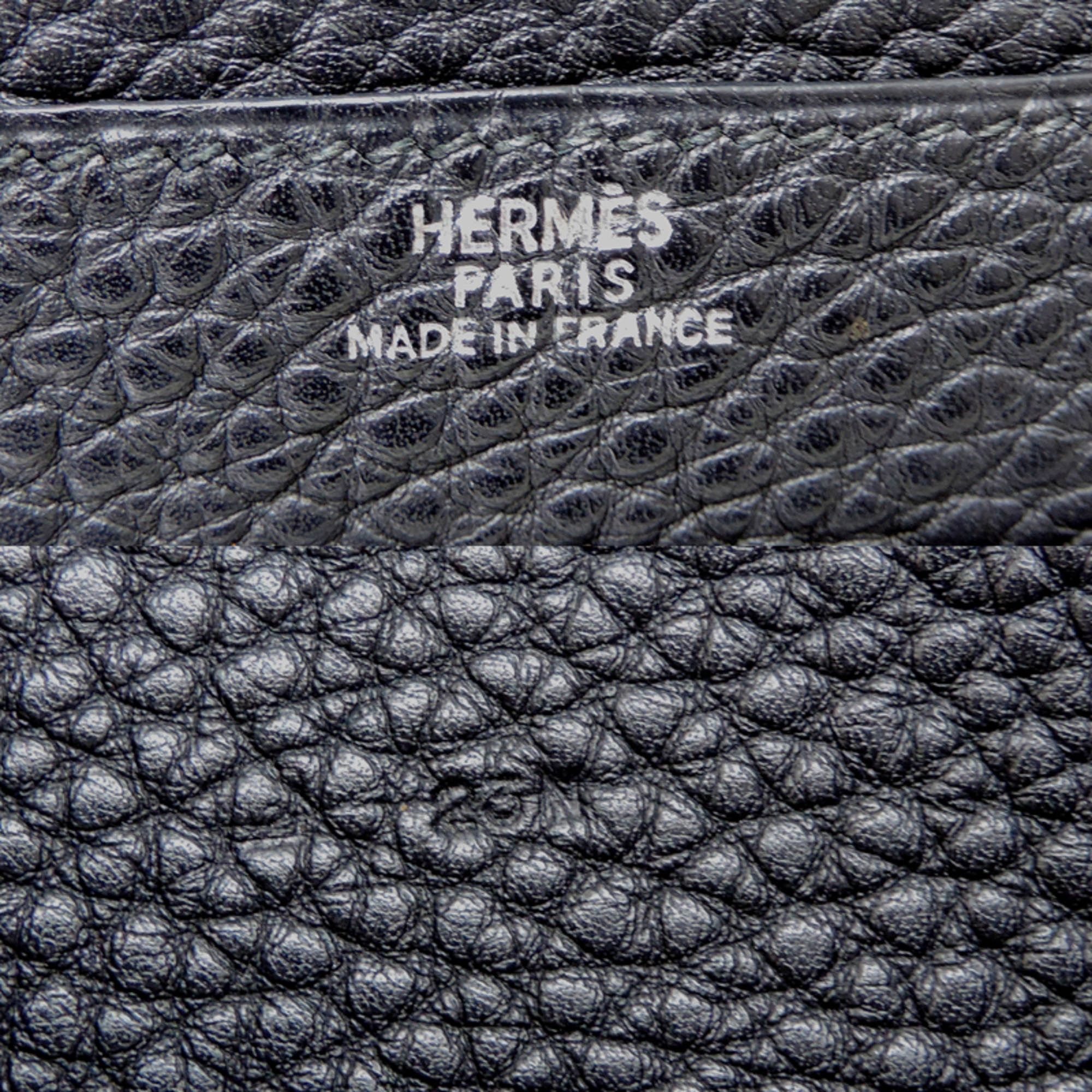 Hermes Black Long Wallet (Bi-Fold) (Pre-Owned)