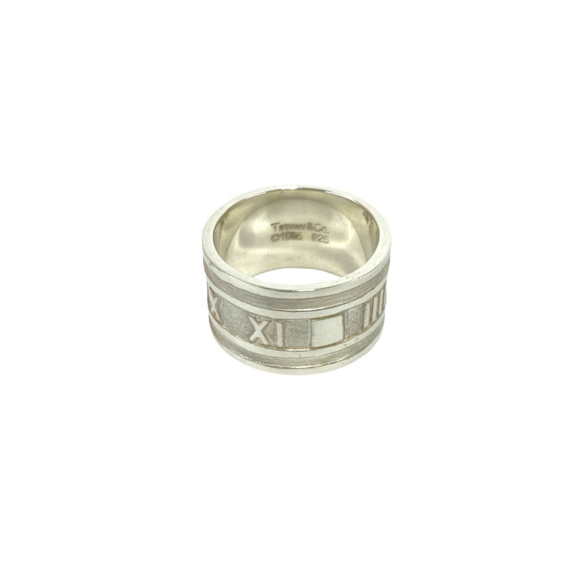 Tiffany Silver Silver 925 Band Ring (Pre-Owned)