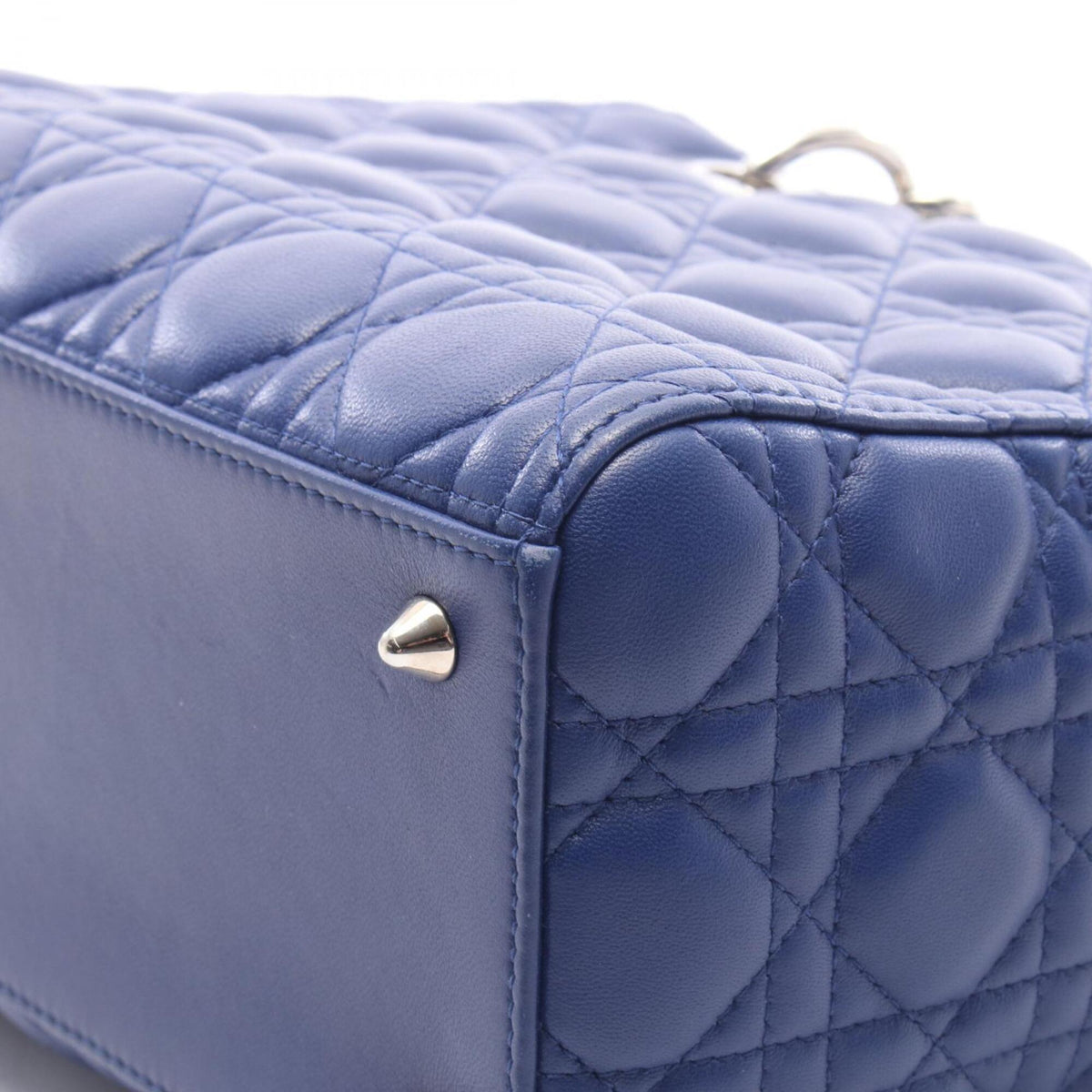 Christian Dior Blue Leather Handbag (Pre-Owned)