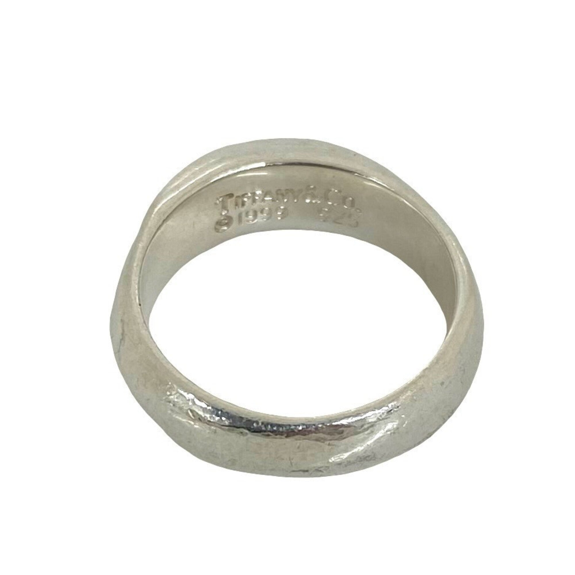 Tiffany Silver Silver 925 Band Ring (Pre-Owned)