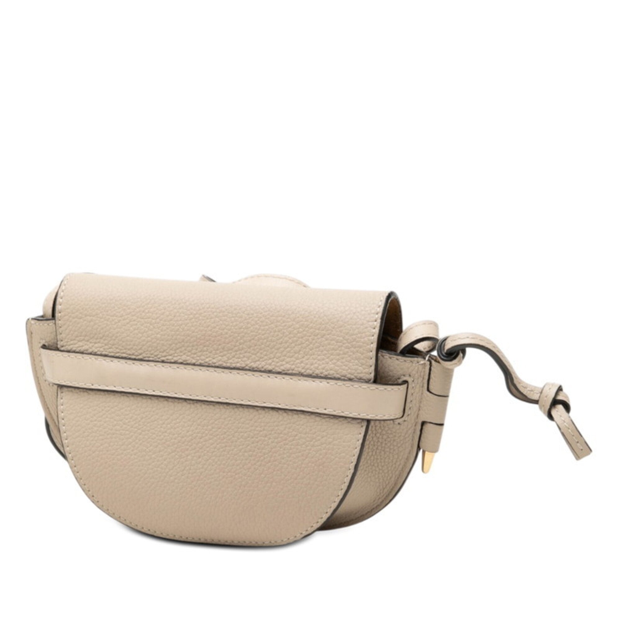 Loewe Beige Leather Shoulder Bag (Pre-Owned)