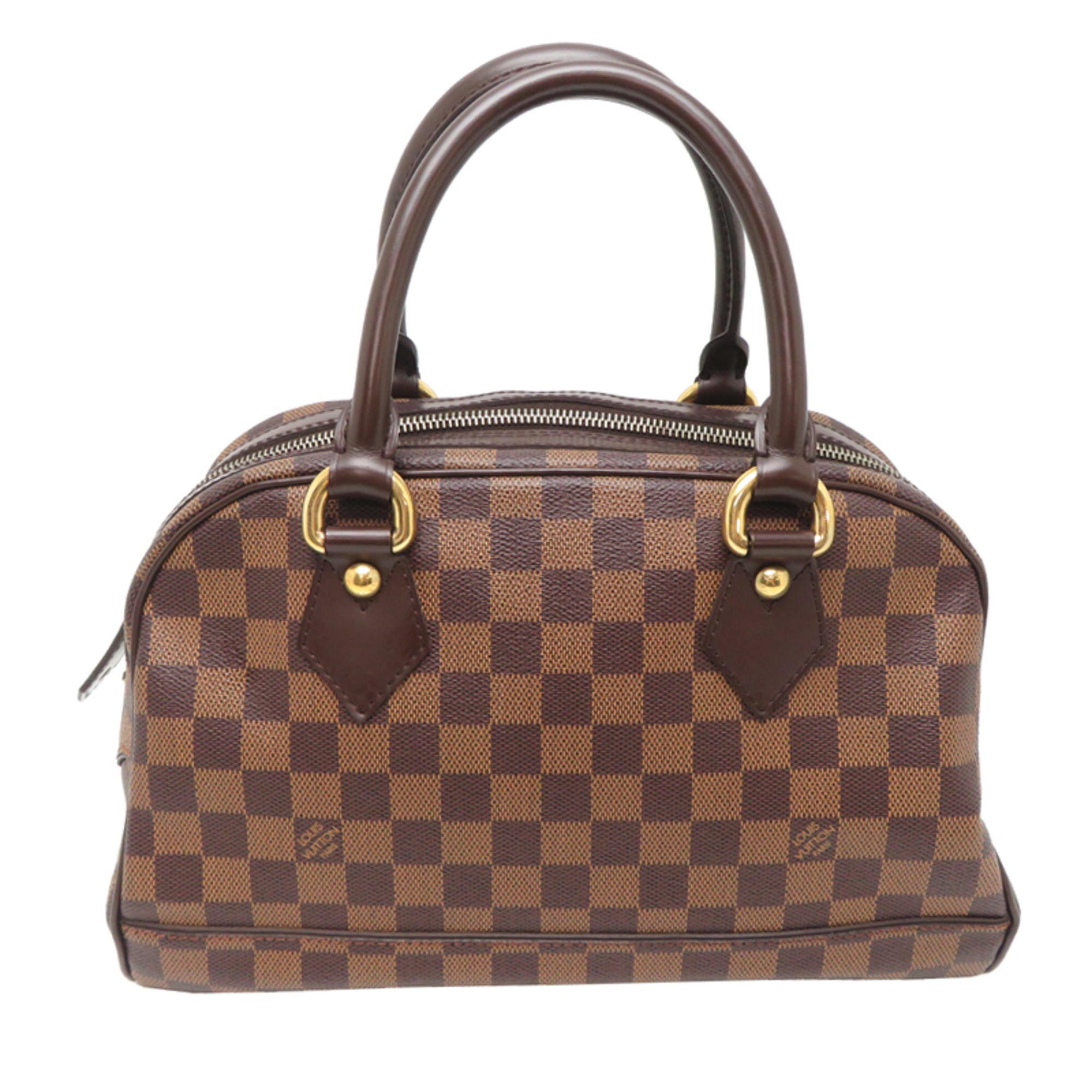 Louis Vuitton Brown Damier Canvas Handbag (Pre-Owned)