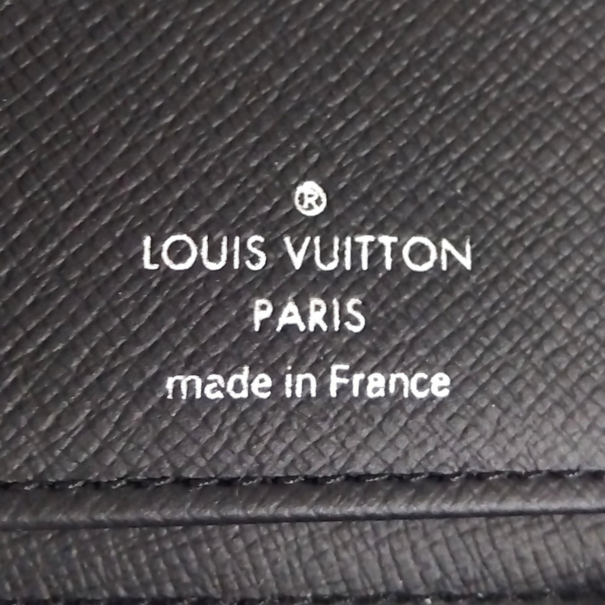 Louis Vuitton Black Damier Graphite Damier Graphite Long Wallet (Bi-Fold) (Pre-Owned)