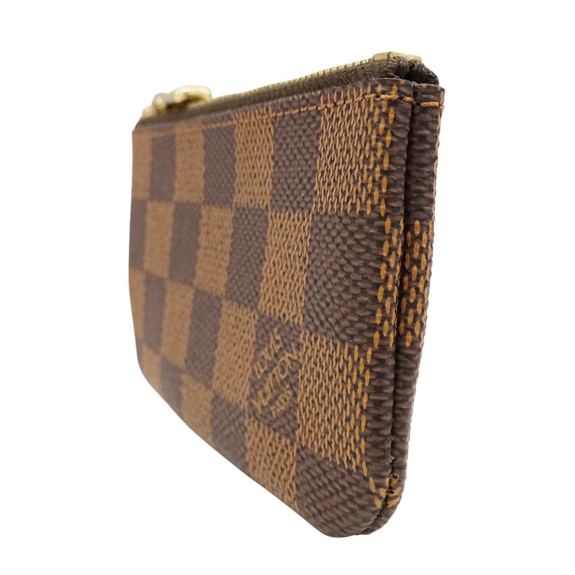 Louis Vuitton Brown Damier Canvas Coin Purse/Coin Case (Pre-Owned)