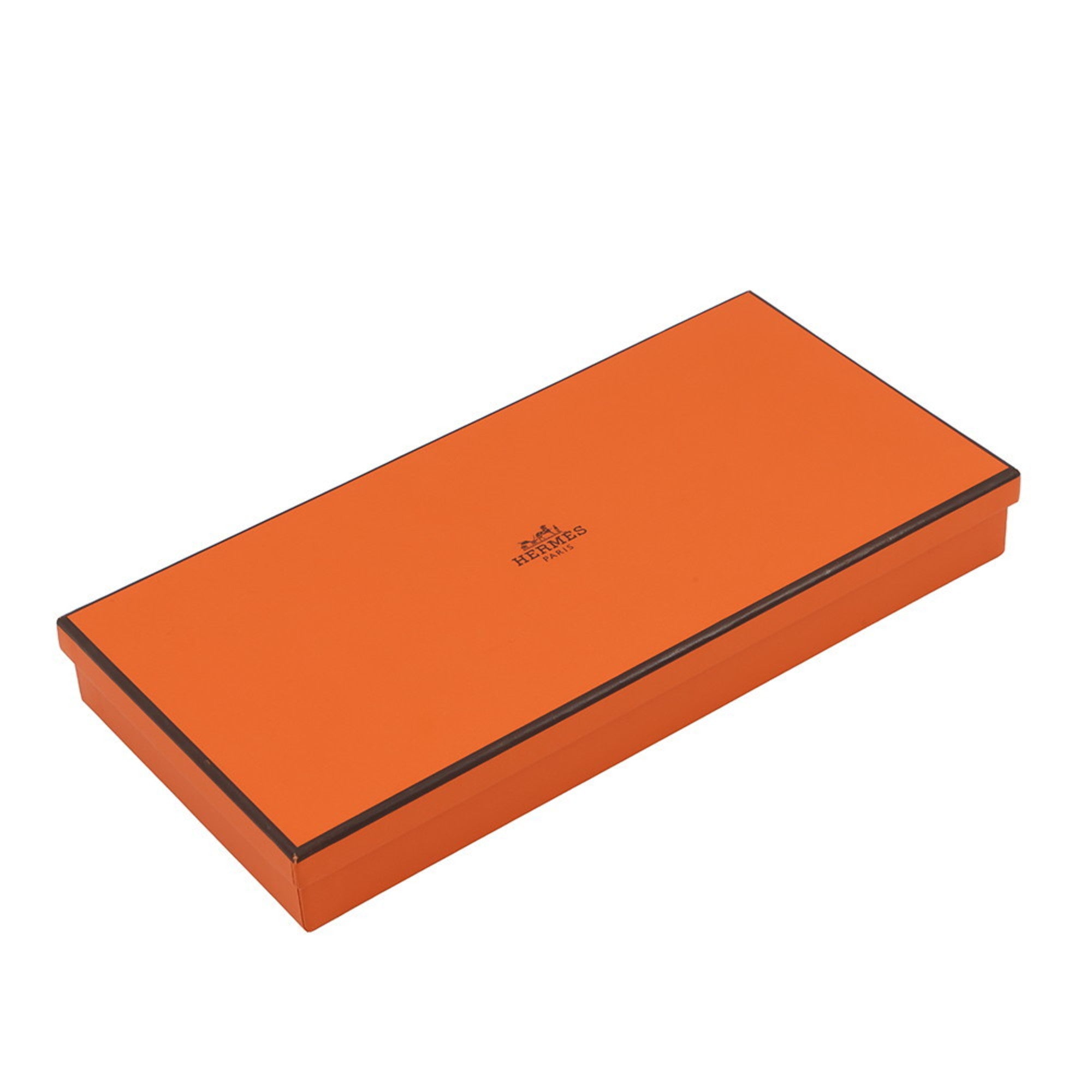 Hermes Black Epsom Leather Long Wallet (Bi-Fold) (Pre-Owned)