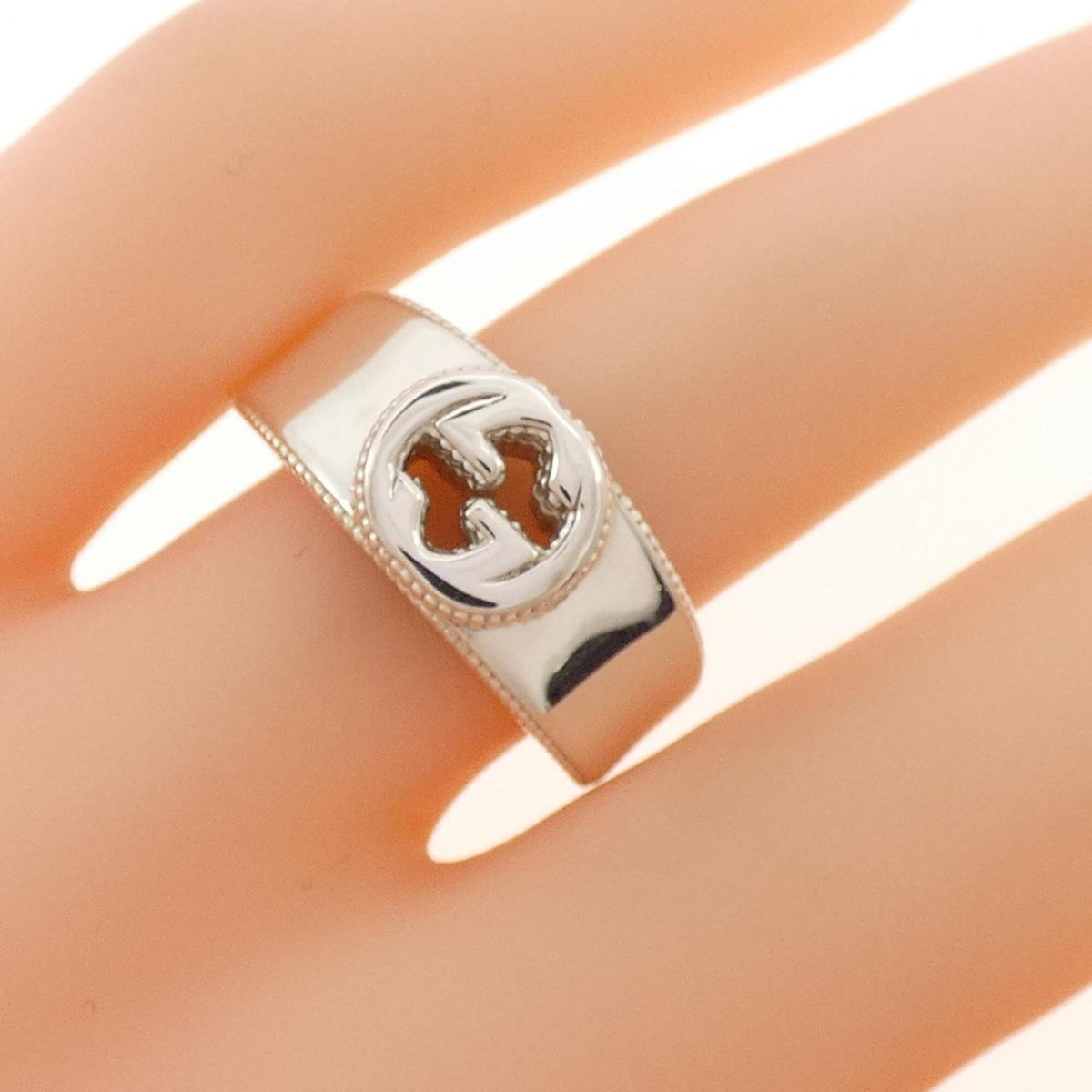 Gucci Silver 925 Band Ring (Pre-Owned)