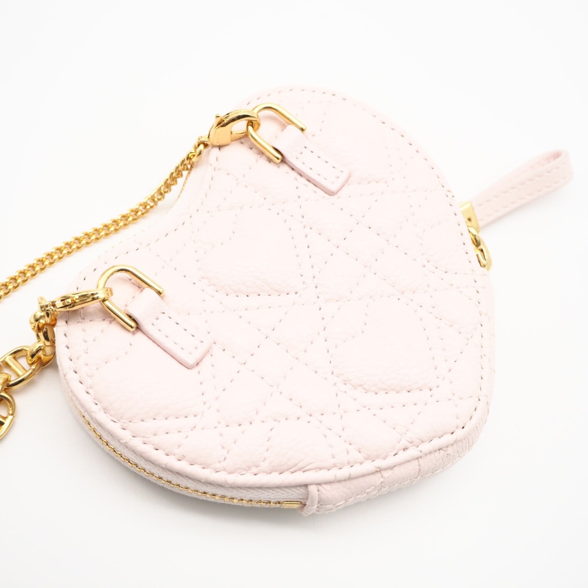Christian Dior Pink Leather Shoulder Bag (Pre-Owned)
