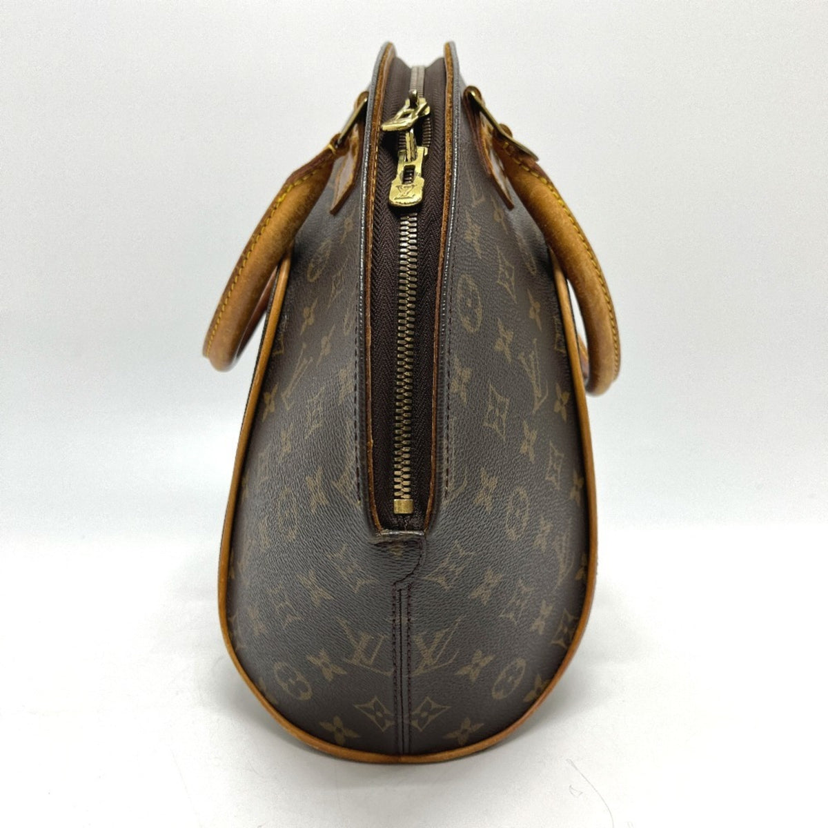 Louis Vuitton Brown Monogram Canvas Handbag (Pre-Owned)