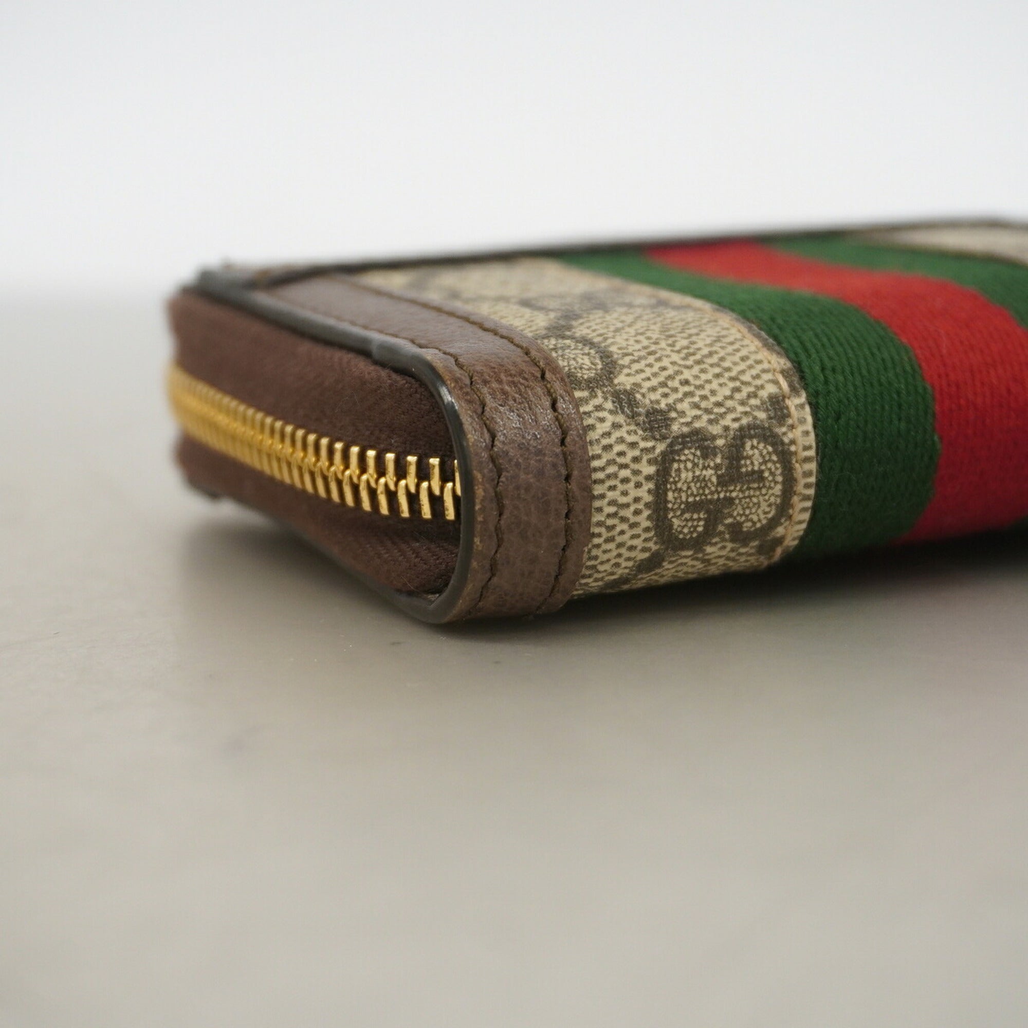 Gucci Brown Pvc Wallet (Bi-Fold) (Pre-Owned)